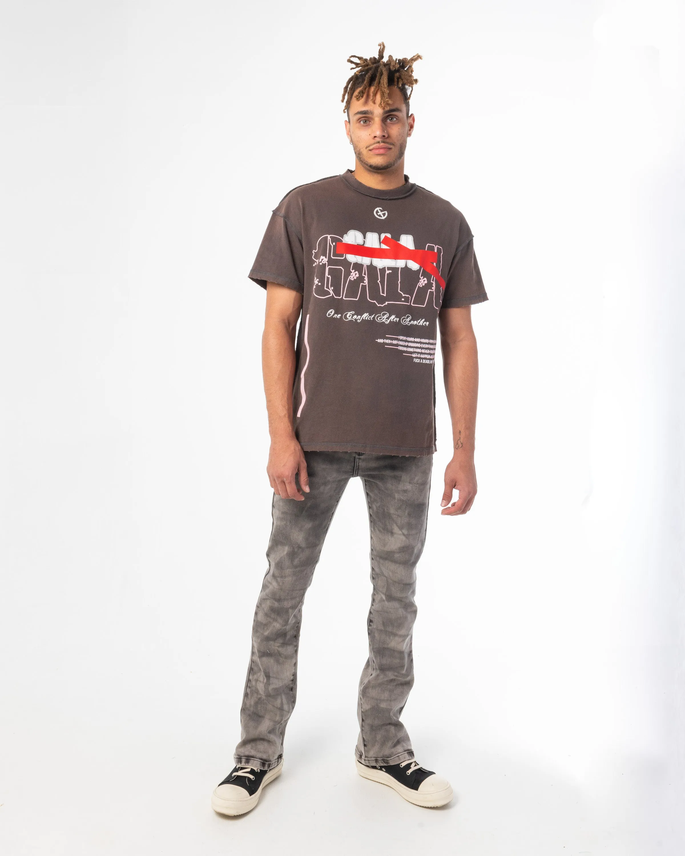 DUSK STACK DENIM (ACID DUSK WASH)