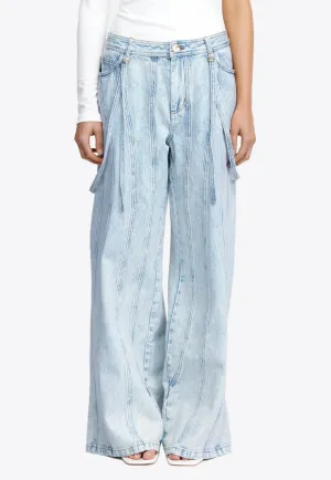 Eagleton Wide-Leg Jeans