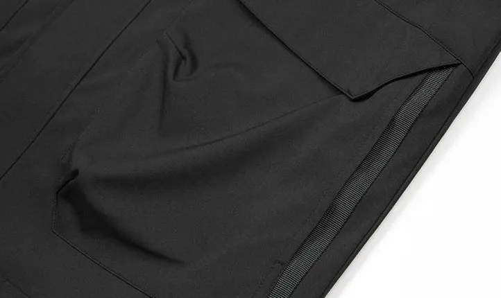 Easy-to-Clean Solid Relaxed-Fit Men's Raincoat