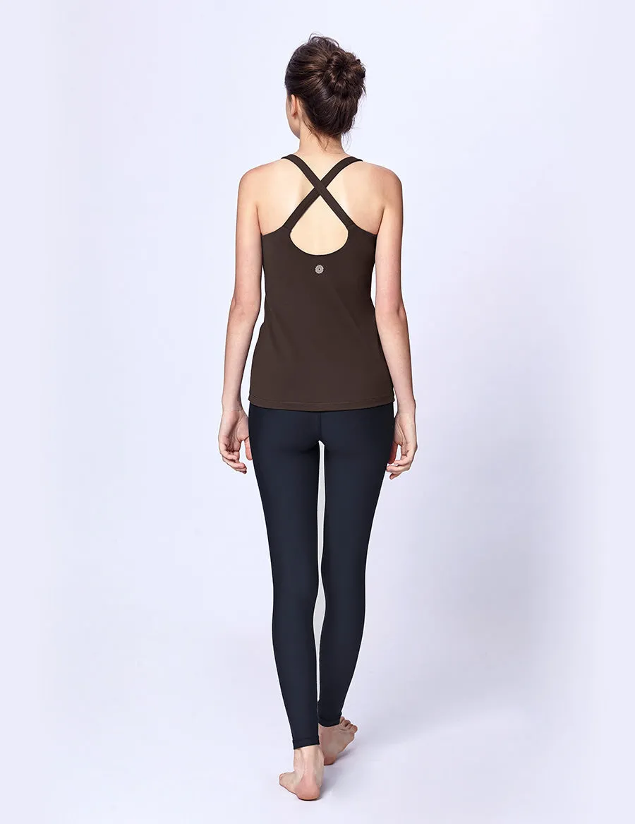 easyoga LA-VEDA Ethereal Chummy Core  Tight - B04 Navy