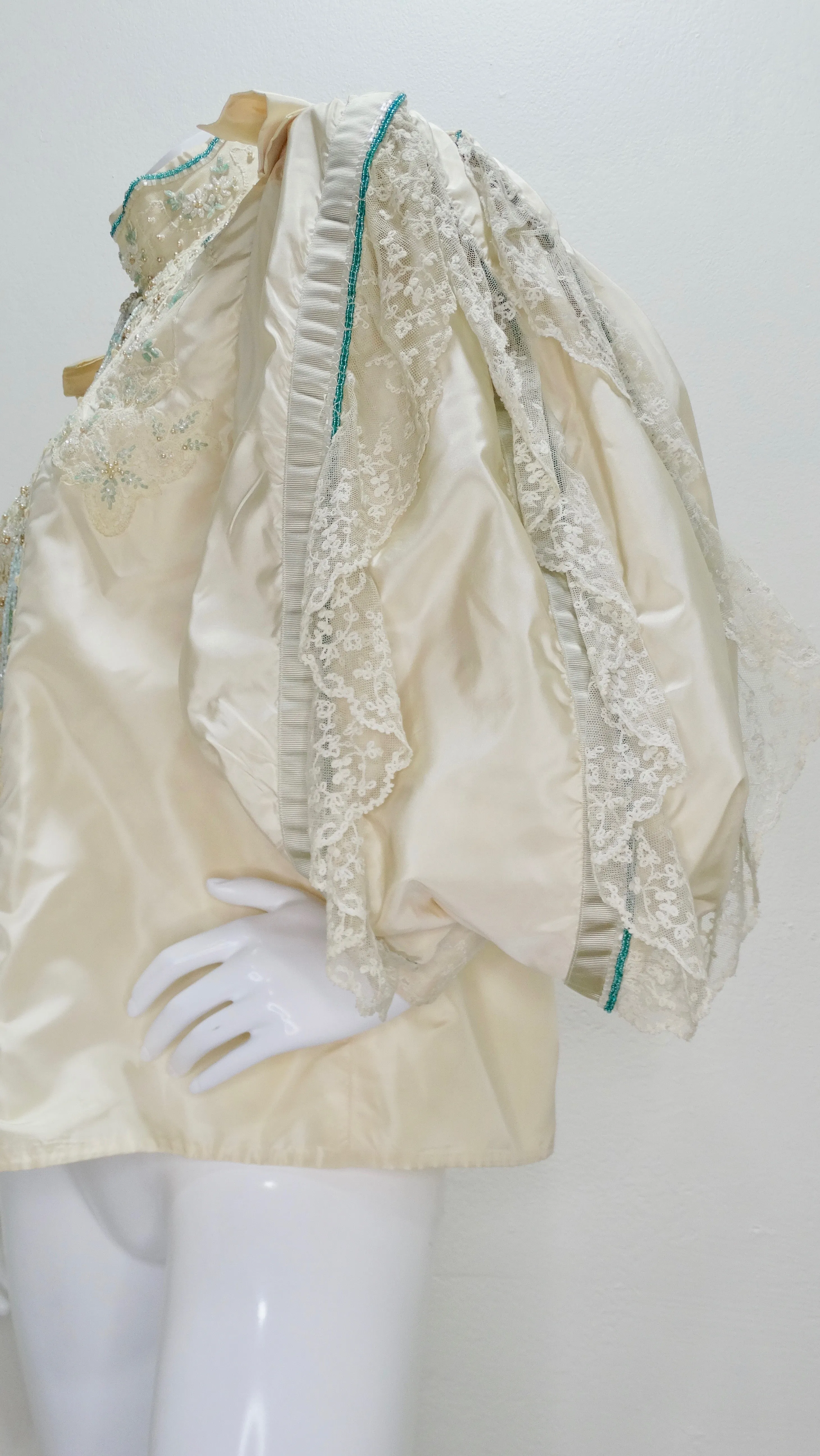 Eavis & Brown Embellished Victorian Silk Blouse