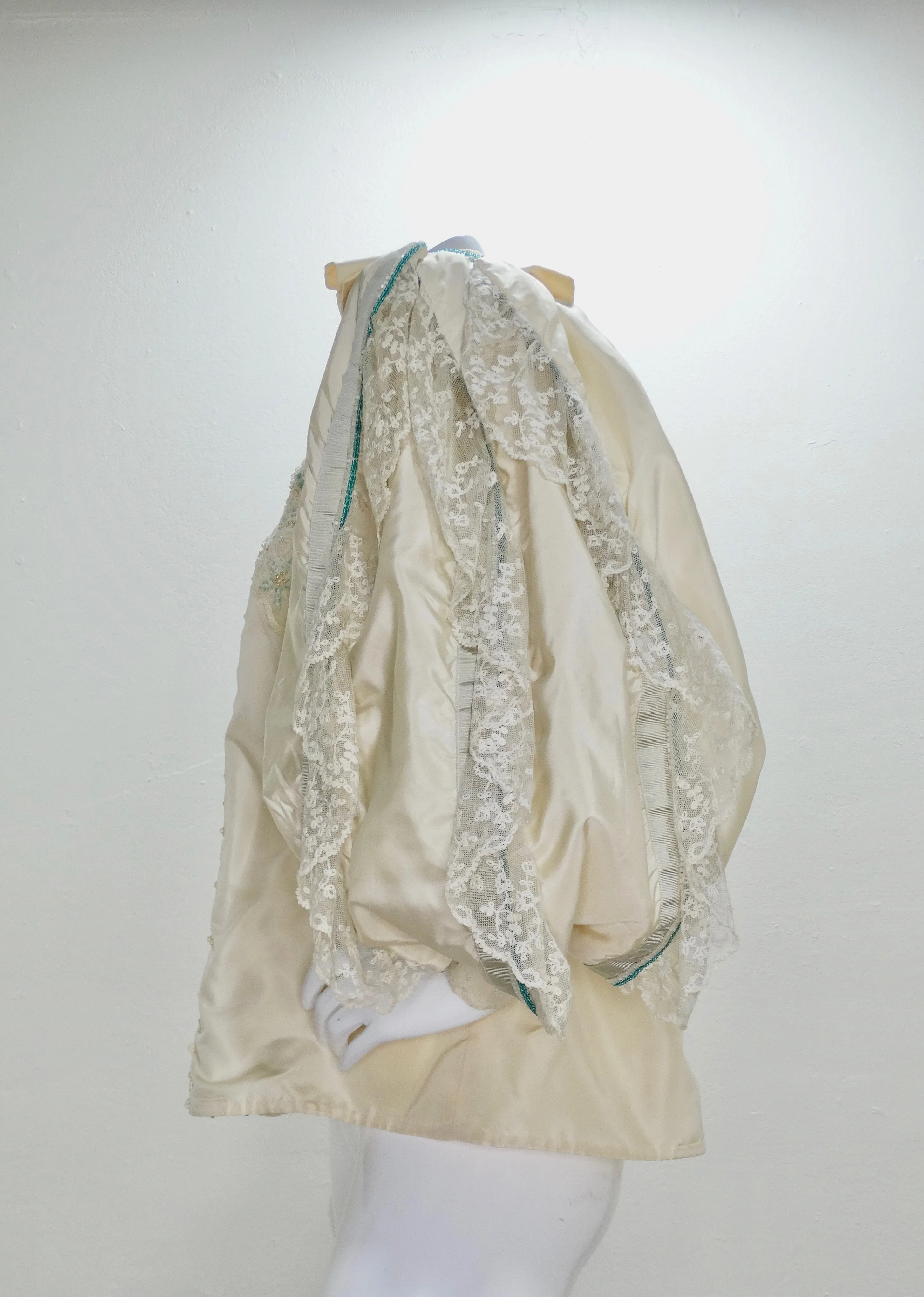 Eavis & Brown Embellished Victorian Silk Blouse