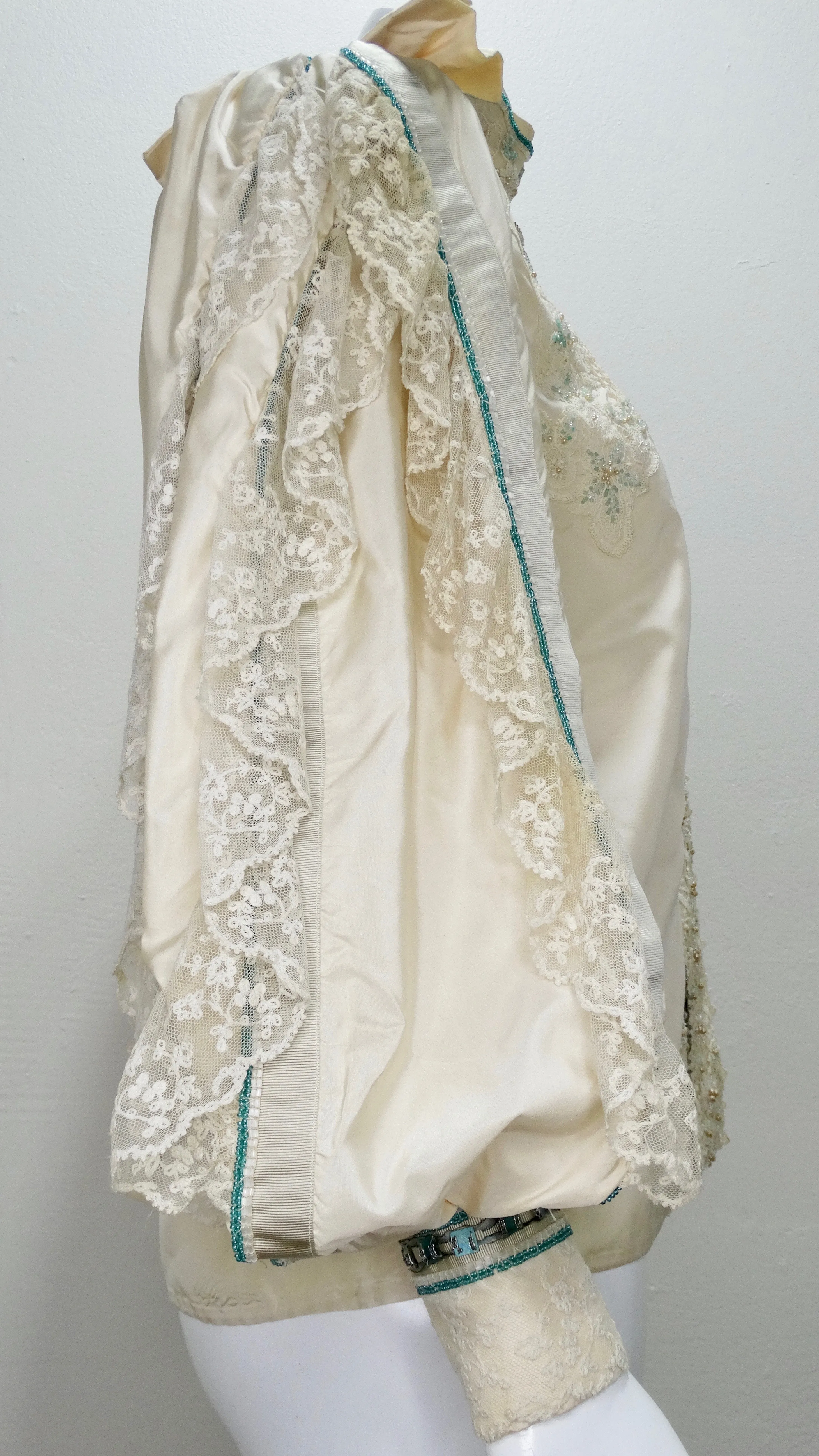 Eavis & Brown Embellished Victorian Silk Blouse
