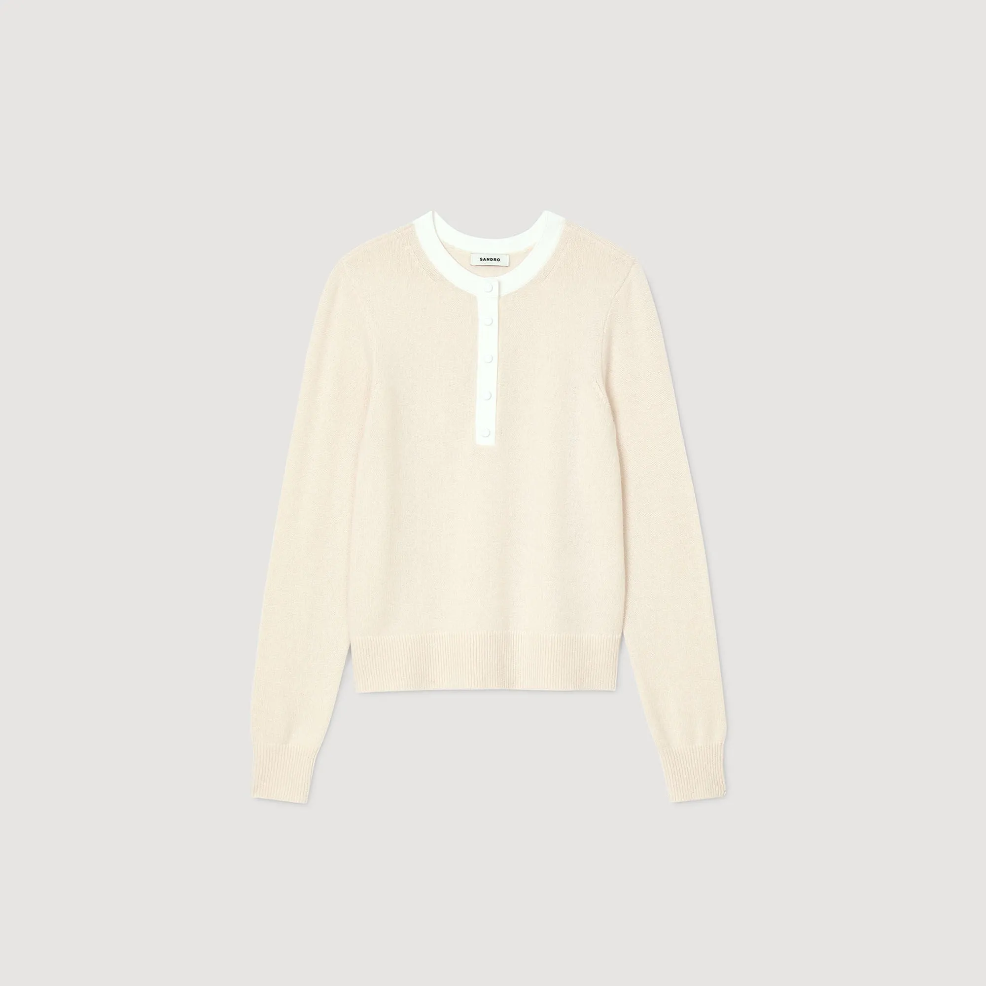 Edouard Wool And Cashmere Jumper Nude