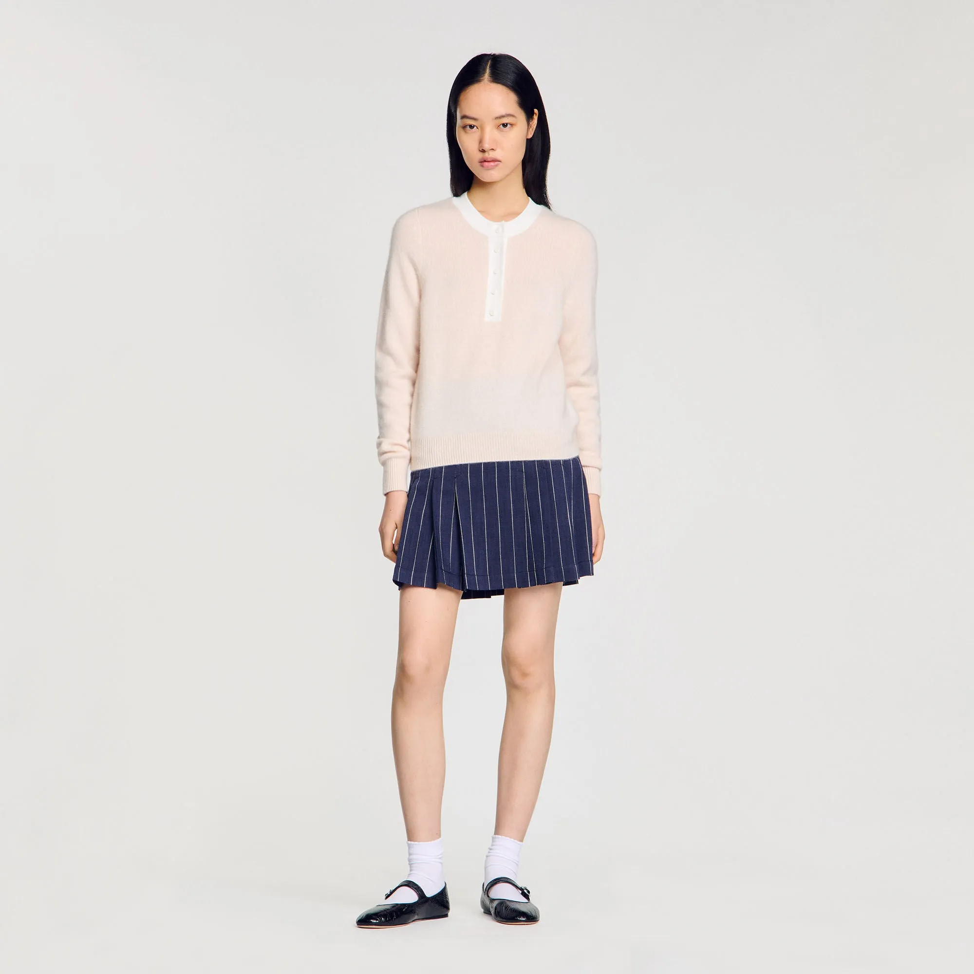 Edouard Wool And Cashmere Jumper Nude