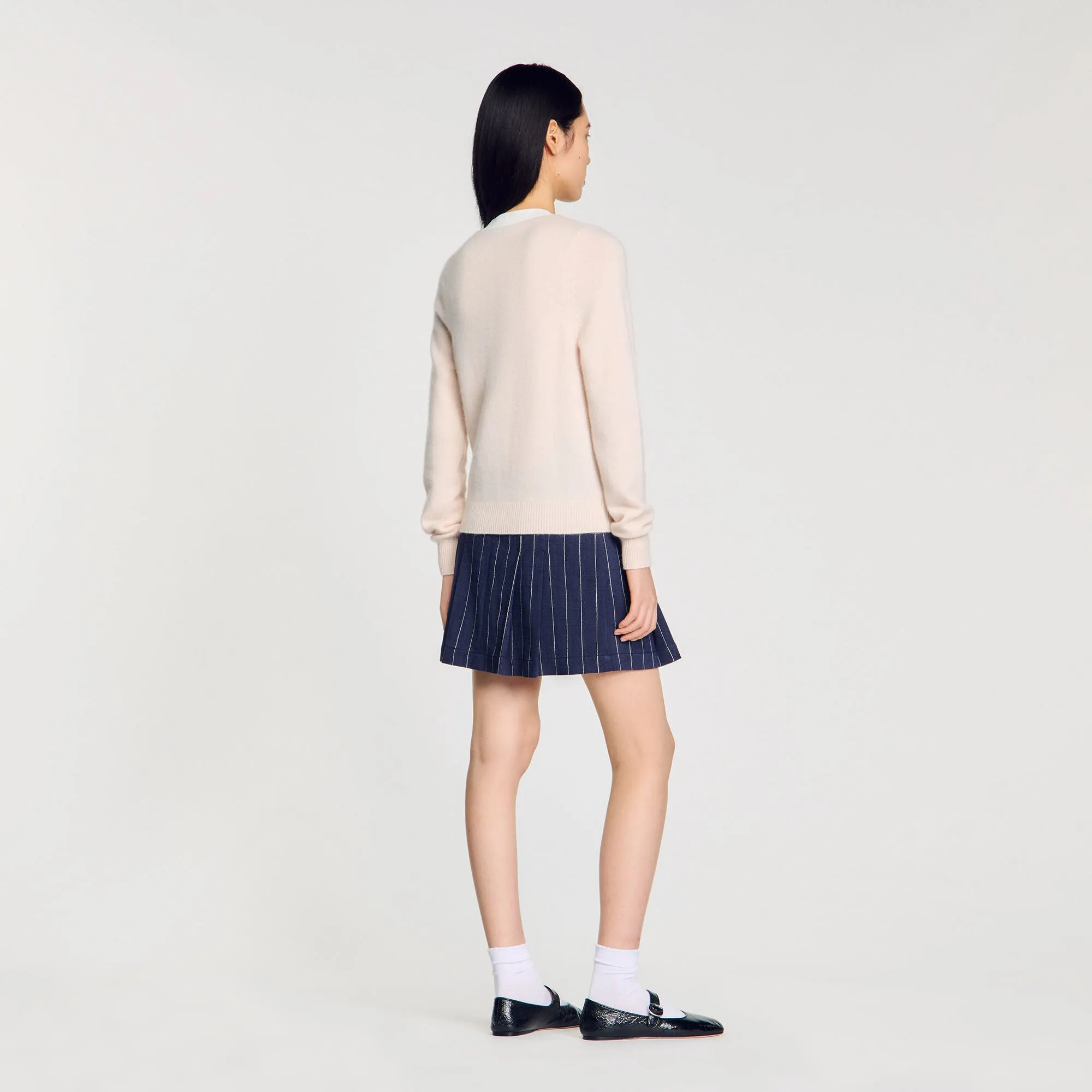 Edouard Wool And Cashmere Jumper Nude