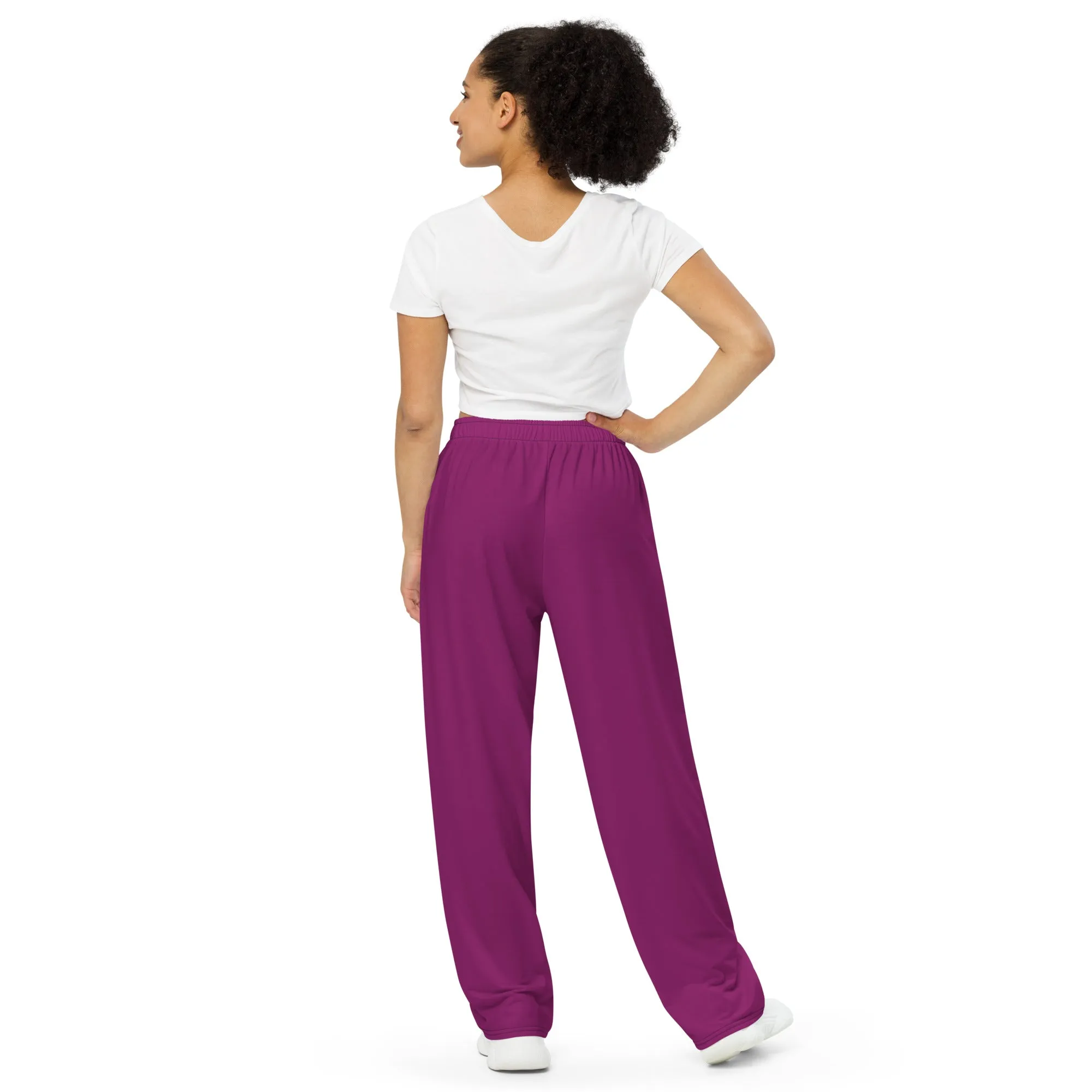 Eggplant Unisex Pants- OG Hippie Chick
