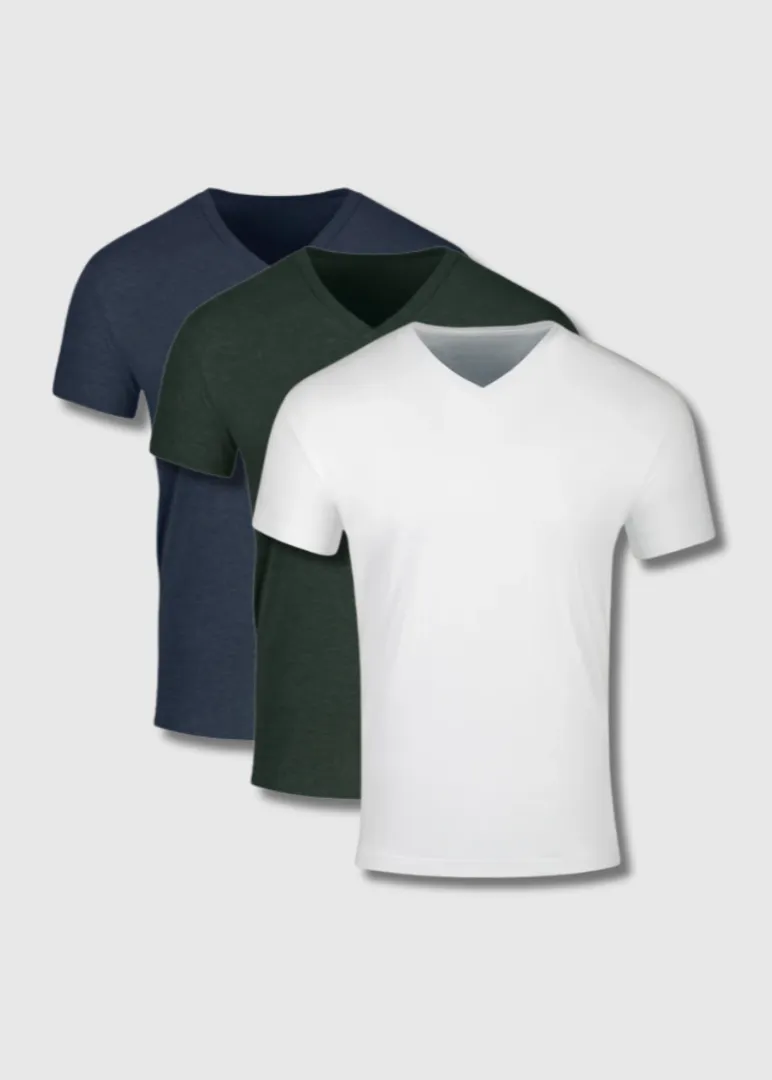 Essential Wardrobe V-Neck 3-Pack