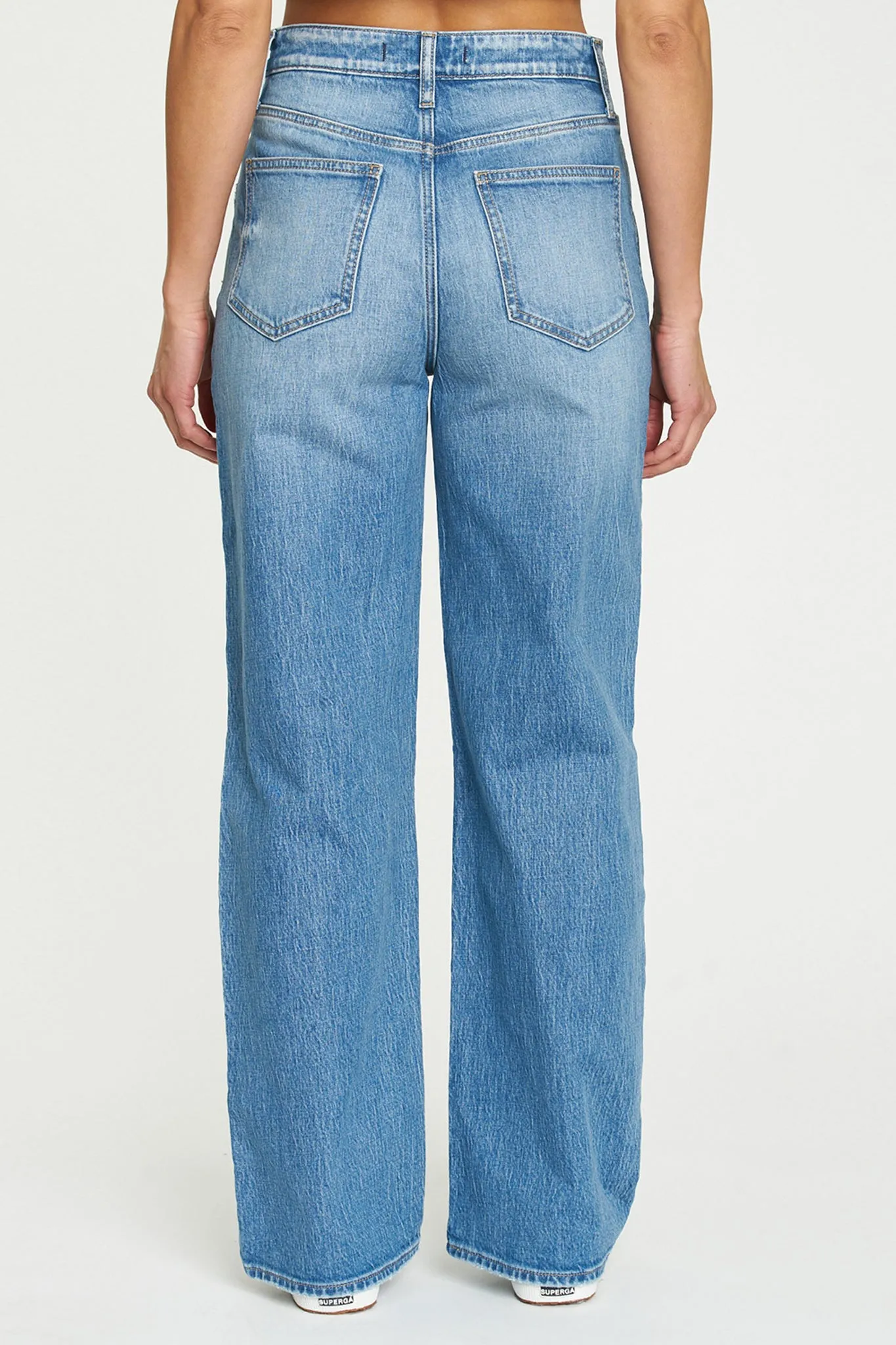 Eunina Ryder Baggy Jeans in Smoke Tree