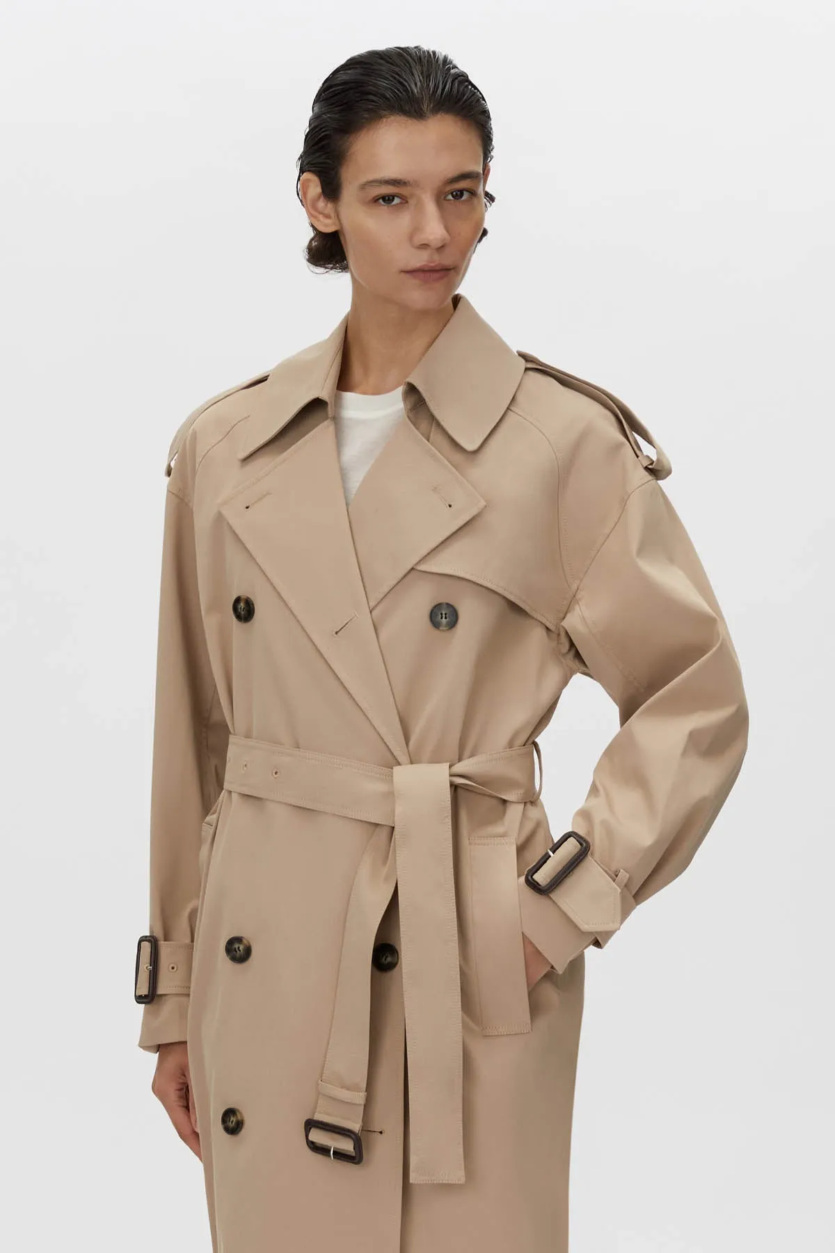 Evans Classic Trench Coat
