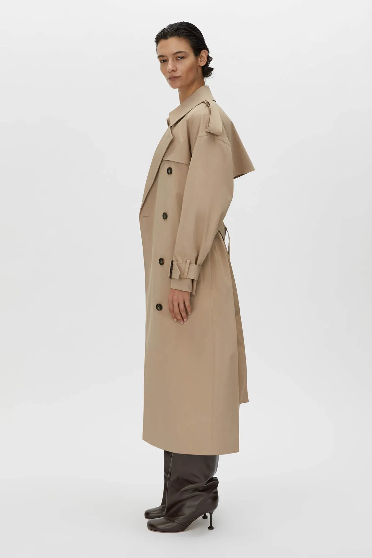 Evans Classic Trench Coat