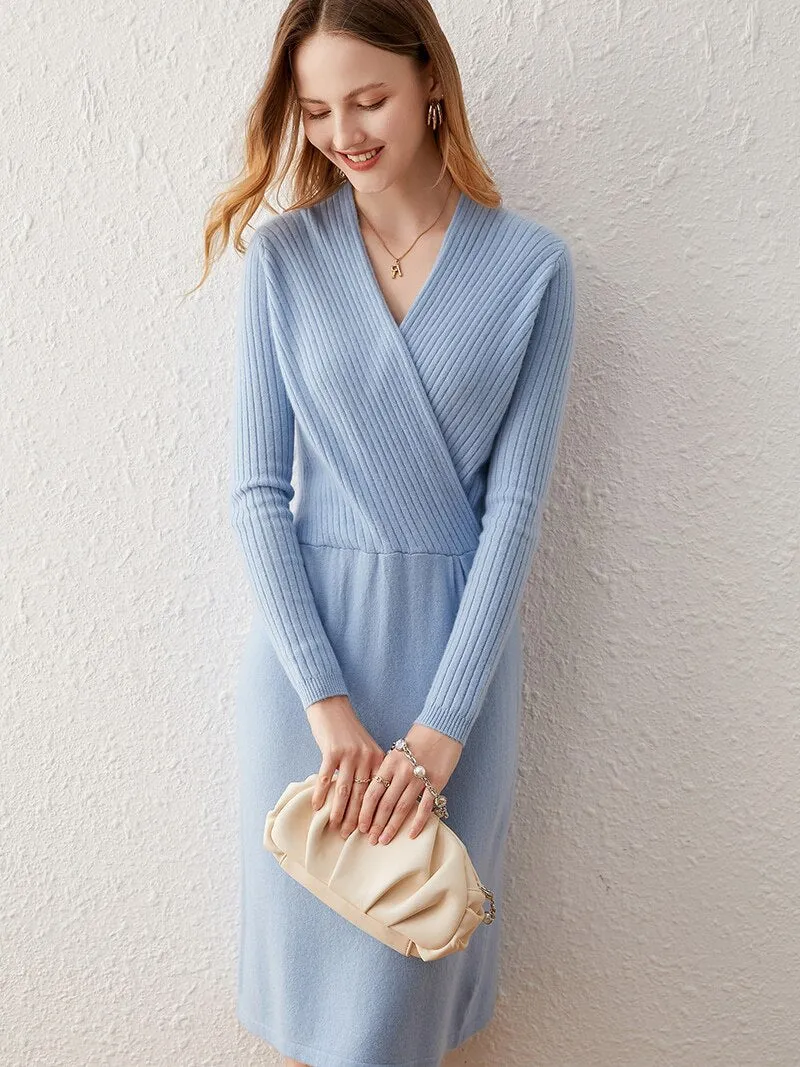 Fall Winter Sweaters for Woman Wine Khaki