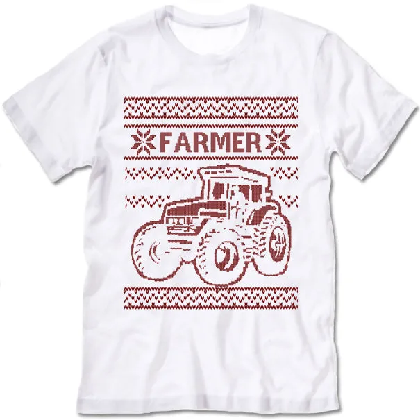 Farmer Christmas T Shirt