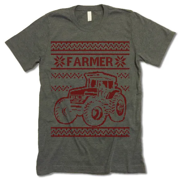 Farmer Christmas T Shirt