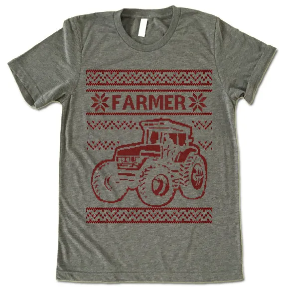 Farmer Christmas T Shirt