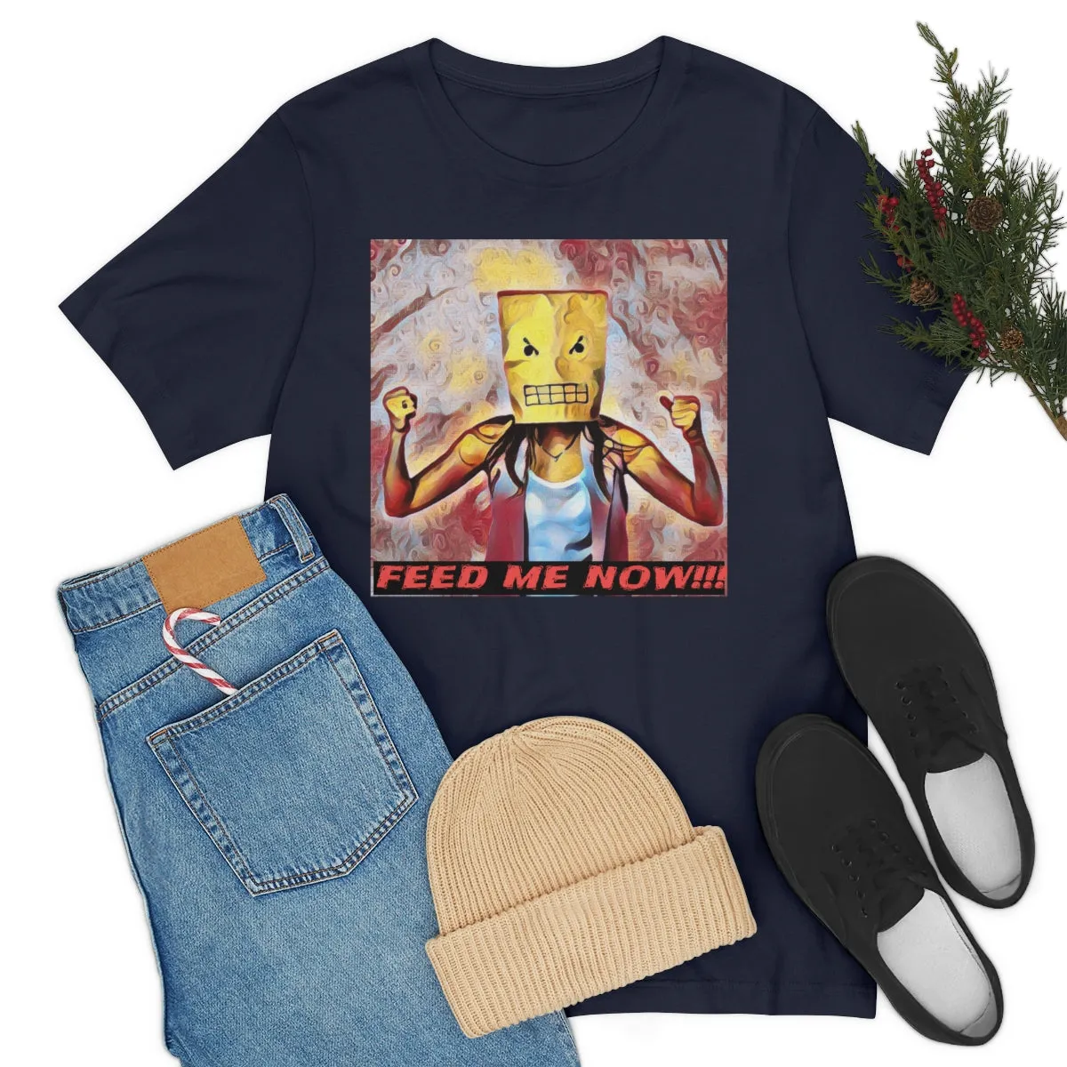 Feed Me Now!!! 6 Short Sleeve Tee