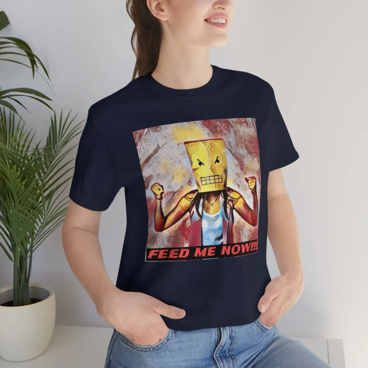 Feed Me Now!!! 6 Short Sleeve Tee