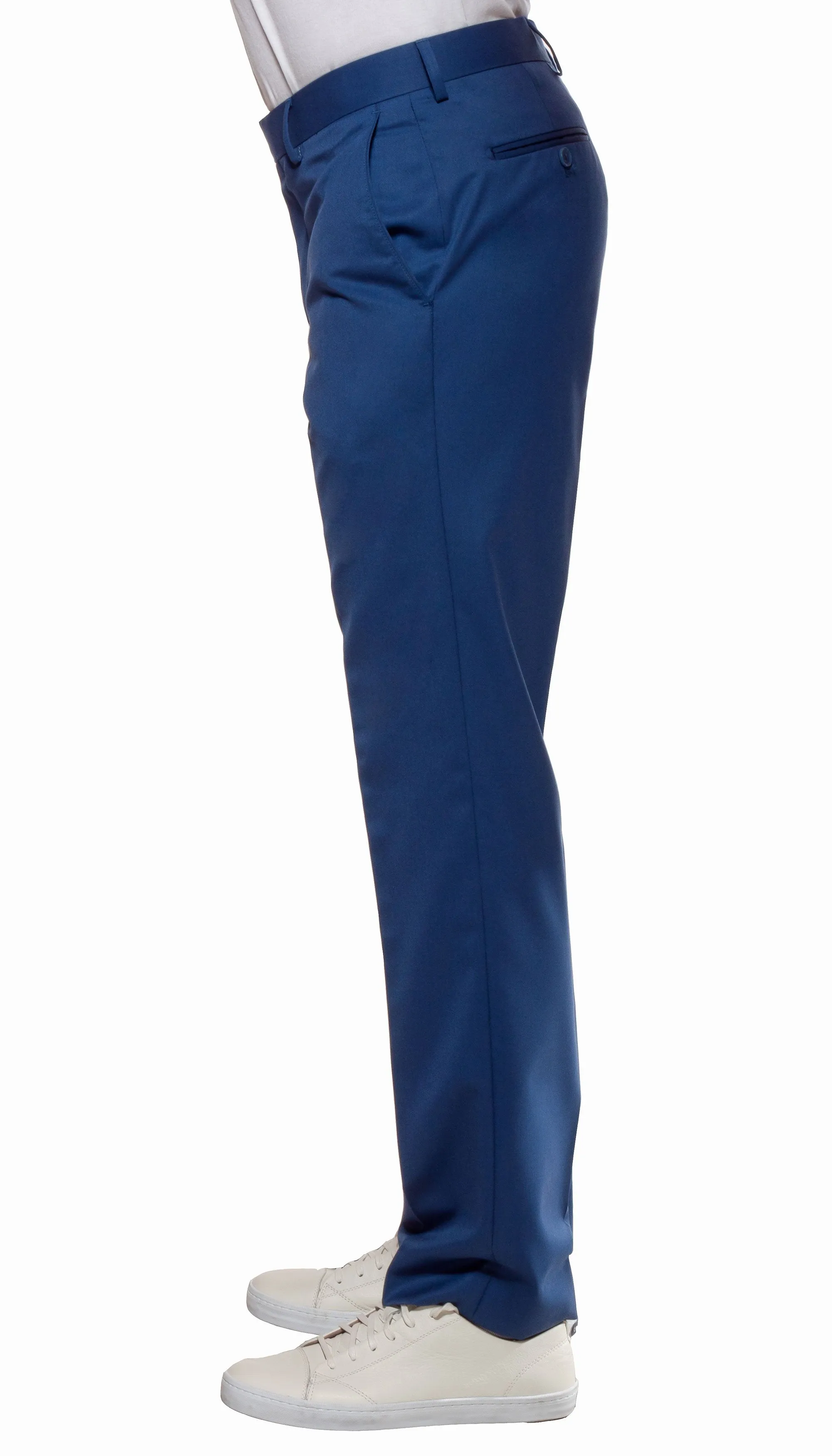 Ferrecci Mens Savannah Indigo Slim Fit Three Piece Suit