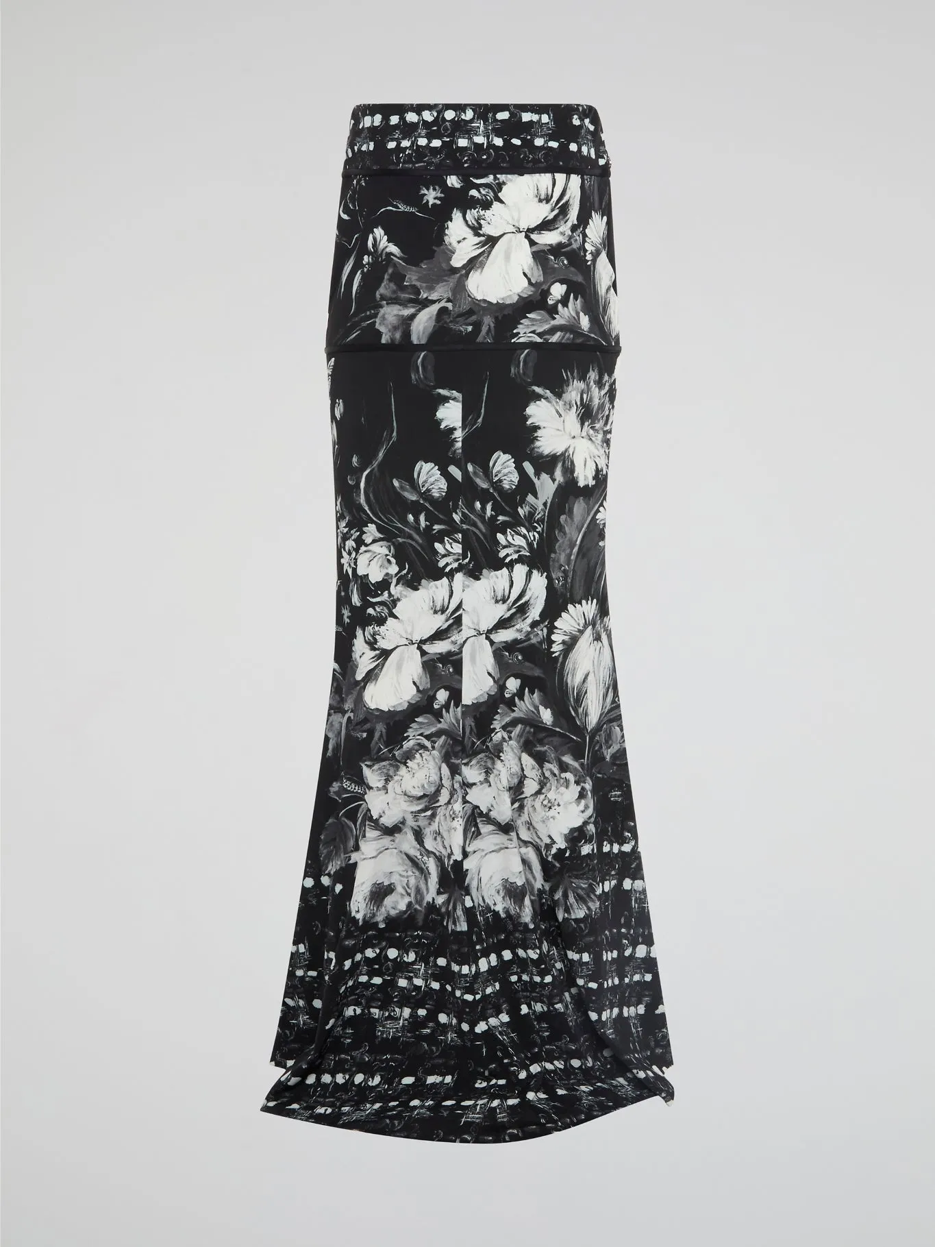 Floral Print Maxi Skirt