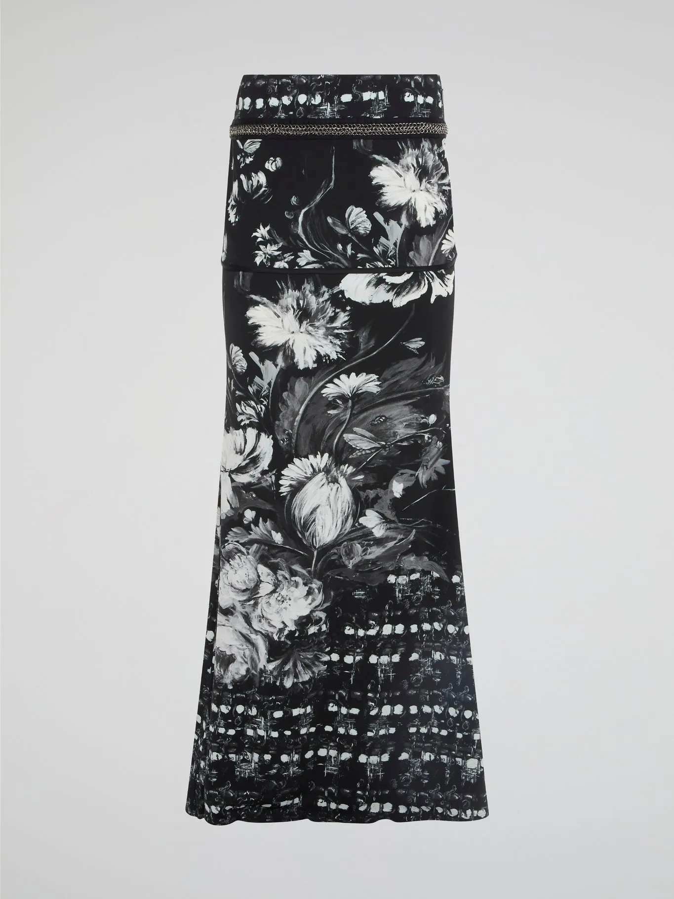 Floral Print Maxi Skirt