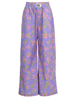 Floral-print Pyjama Pants