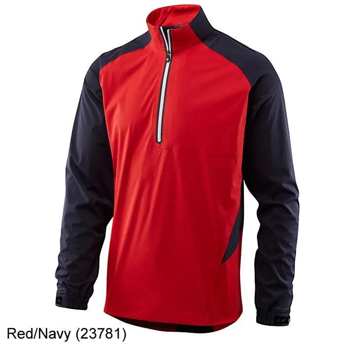 FootJoy FJ HydroKnit Rain Pullover XXL Red/Navy (23781)-Previous Seaso