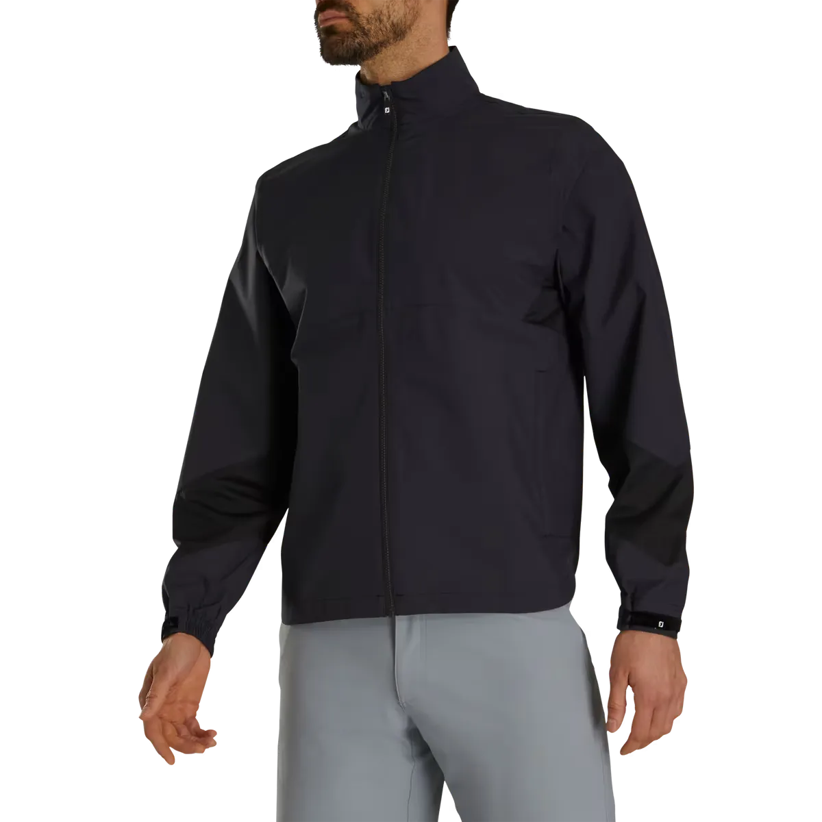 Footjoy Men's HydroLite X Rain Jacket - BLACK