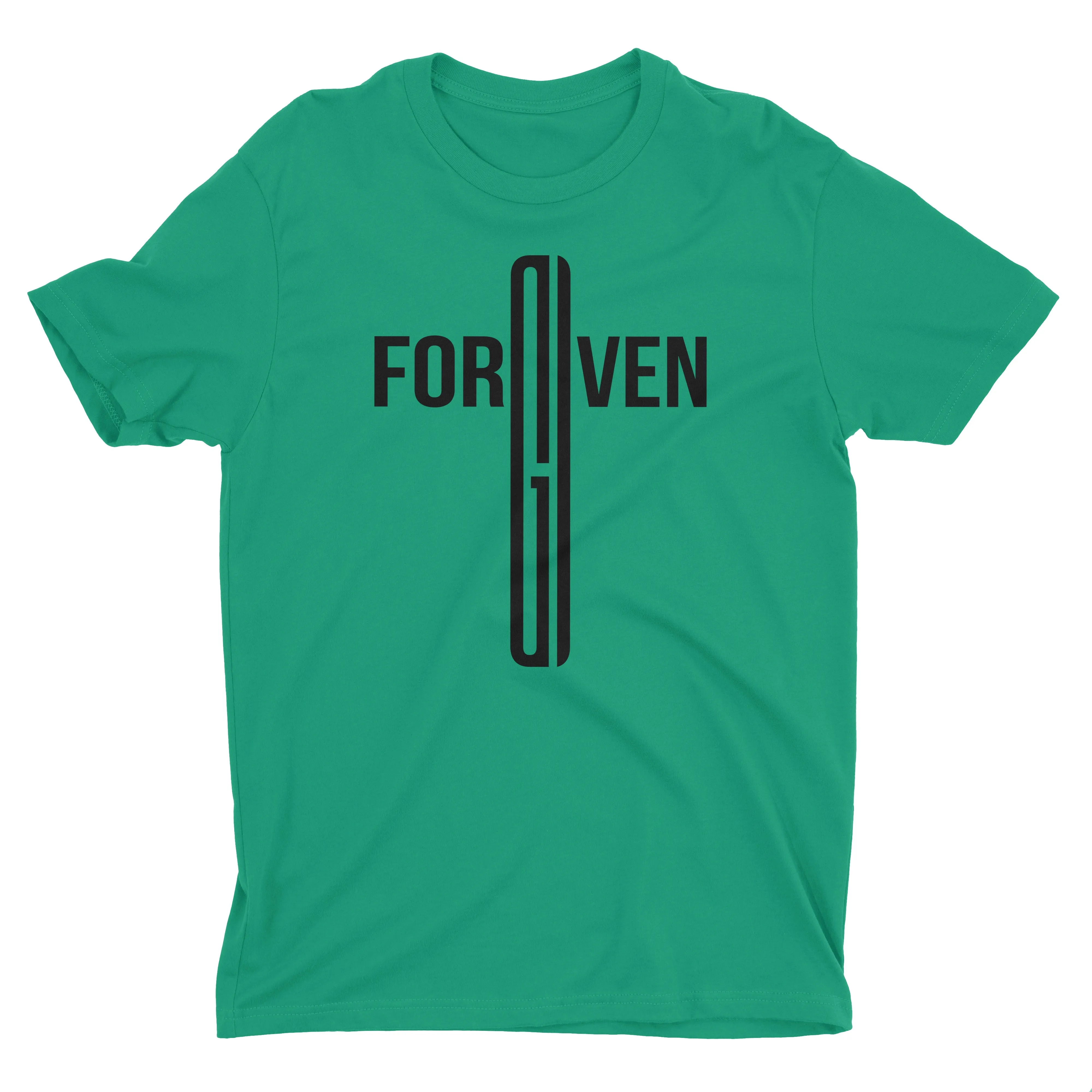 Forgiven Cross Christian T-Shirt for Men - Christian Tee