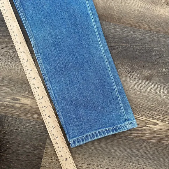 Frank And Oak Jeans Women 30 Blue Relaxed Taper Fit Utility Carpenter Gorpcore