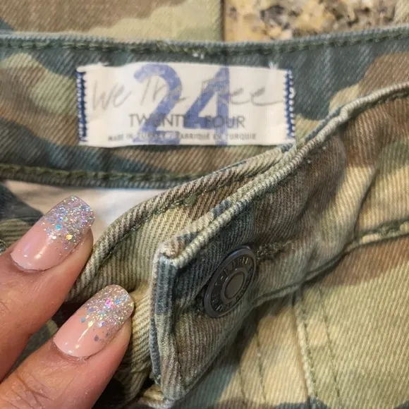 Free People Remy Moss Camo Pants