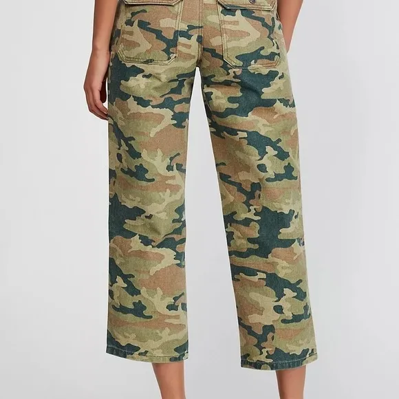 Free People Remy Moss Camo Pants