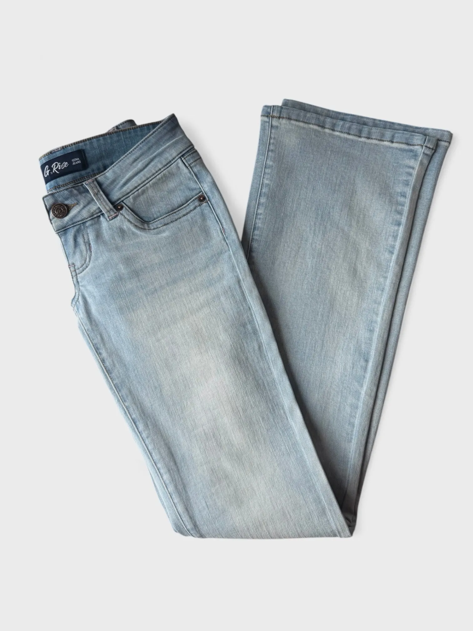 G Rise Gena Jeans - Ice