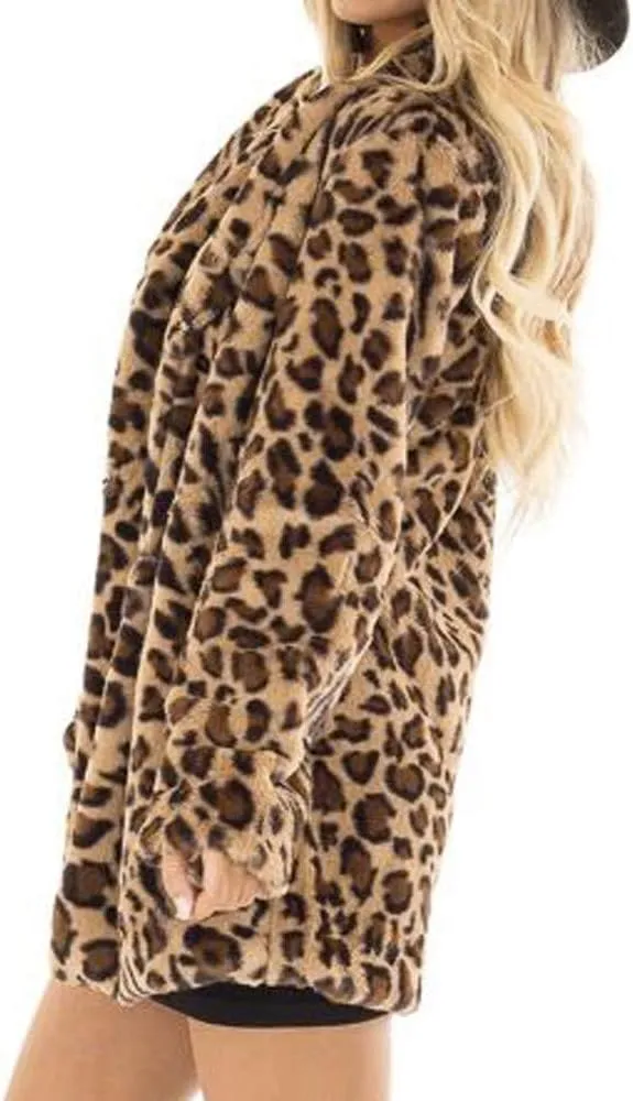 Gemma – Fuzzy Women's Windbreaker Jacket
