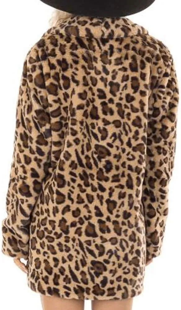 Gemma – Fuzzy Women's Windbreaker Jacket