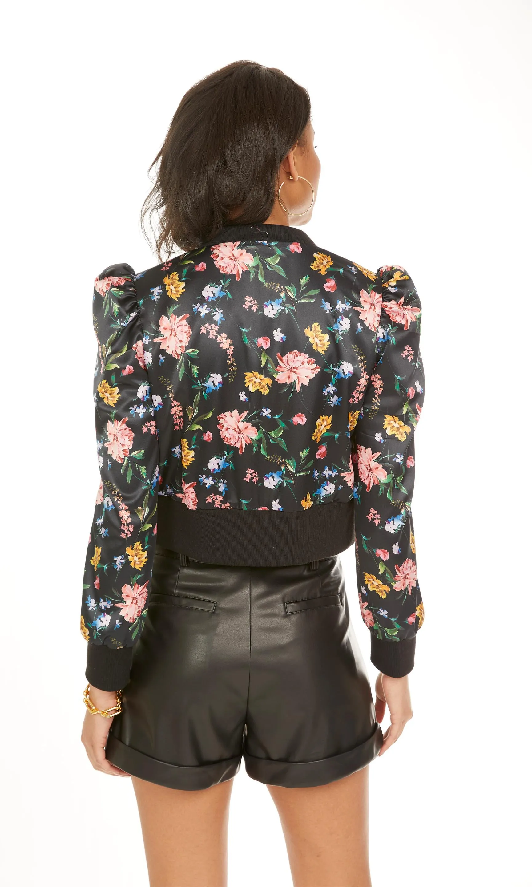 Generation Love Peony Bomber Jacket