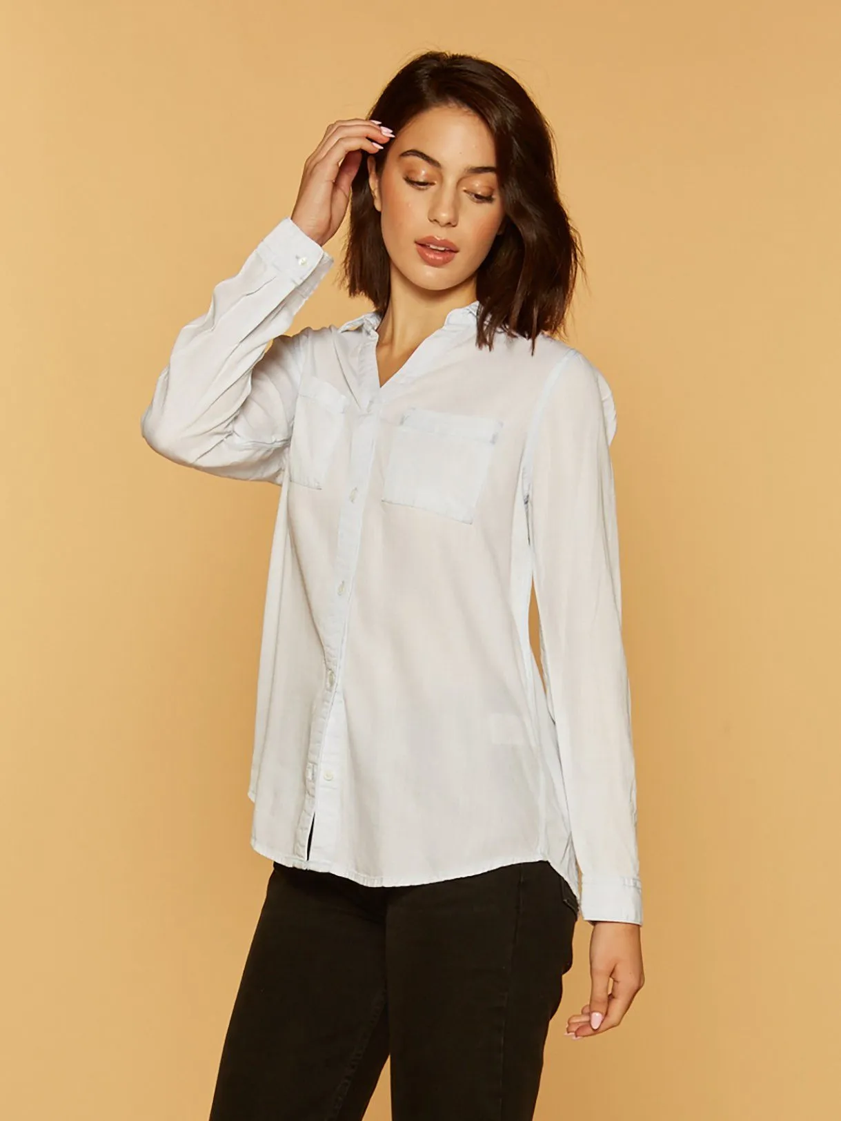 Gin Button Down Top