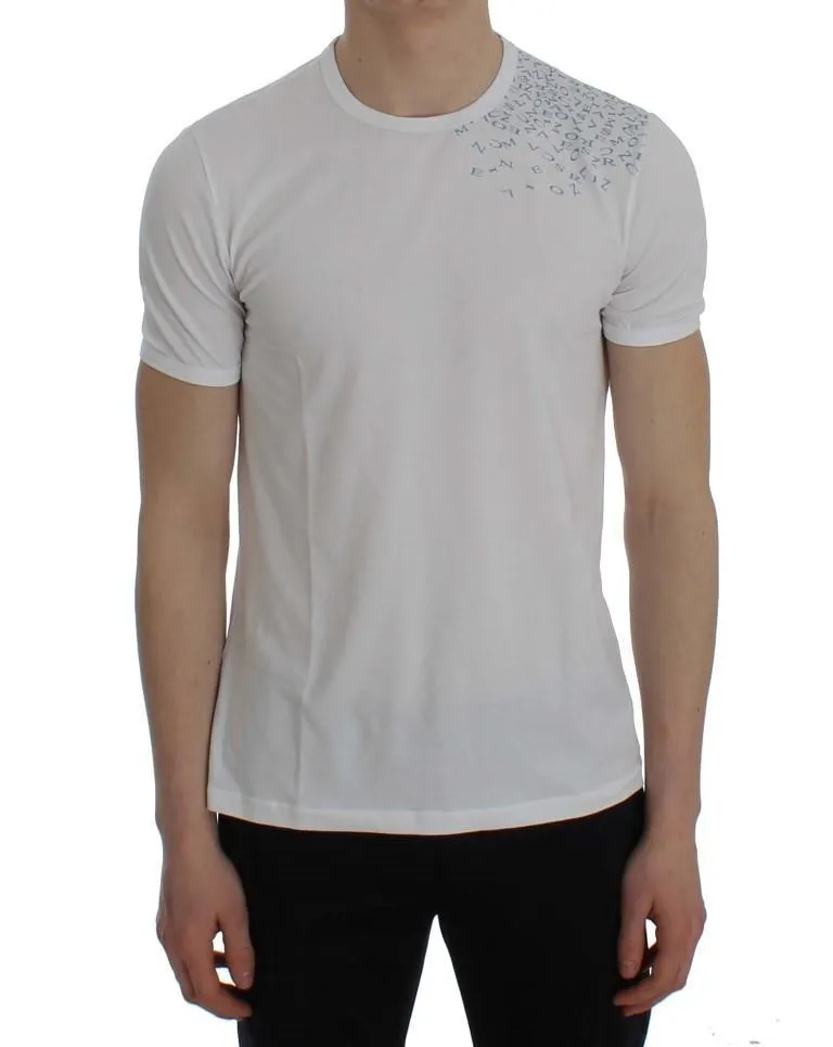Gray Cotton Long Sleeve Beachwear T-shirt