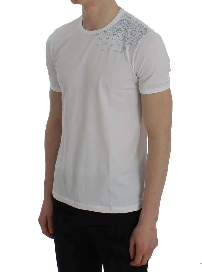 Gray Cotton Long Sleeve Beachwear T-shirt