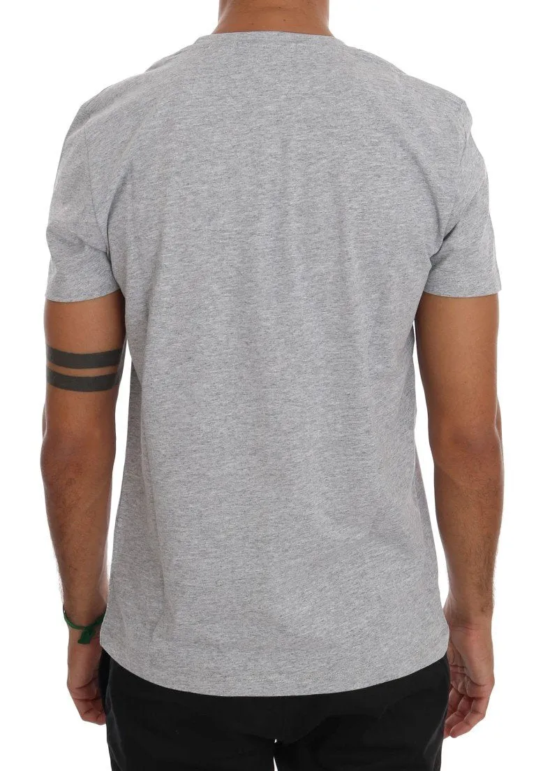 Gray Cotton Maison T-Shirt