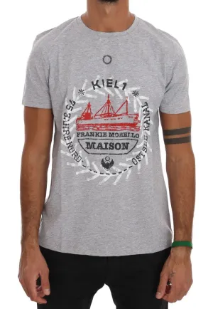 Gray Cotton Maison T-Shirt