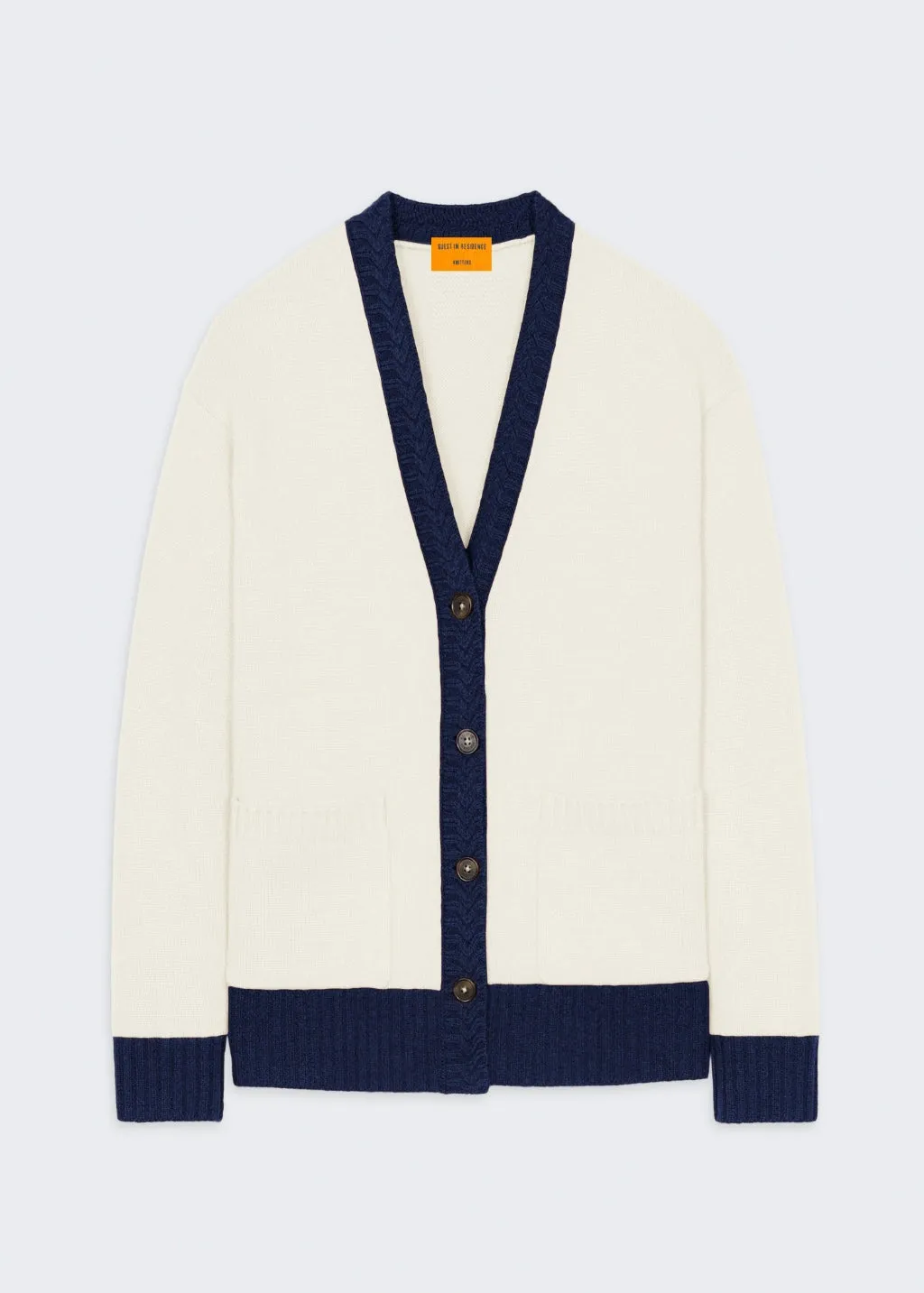 Guest In Residence The Colorblock Cardigan