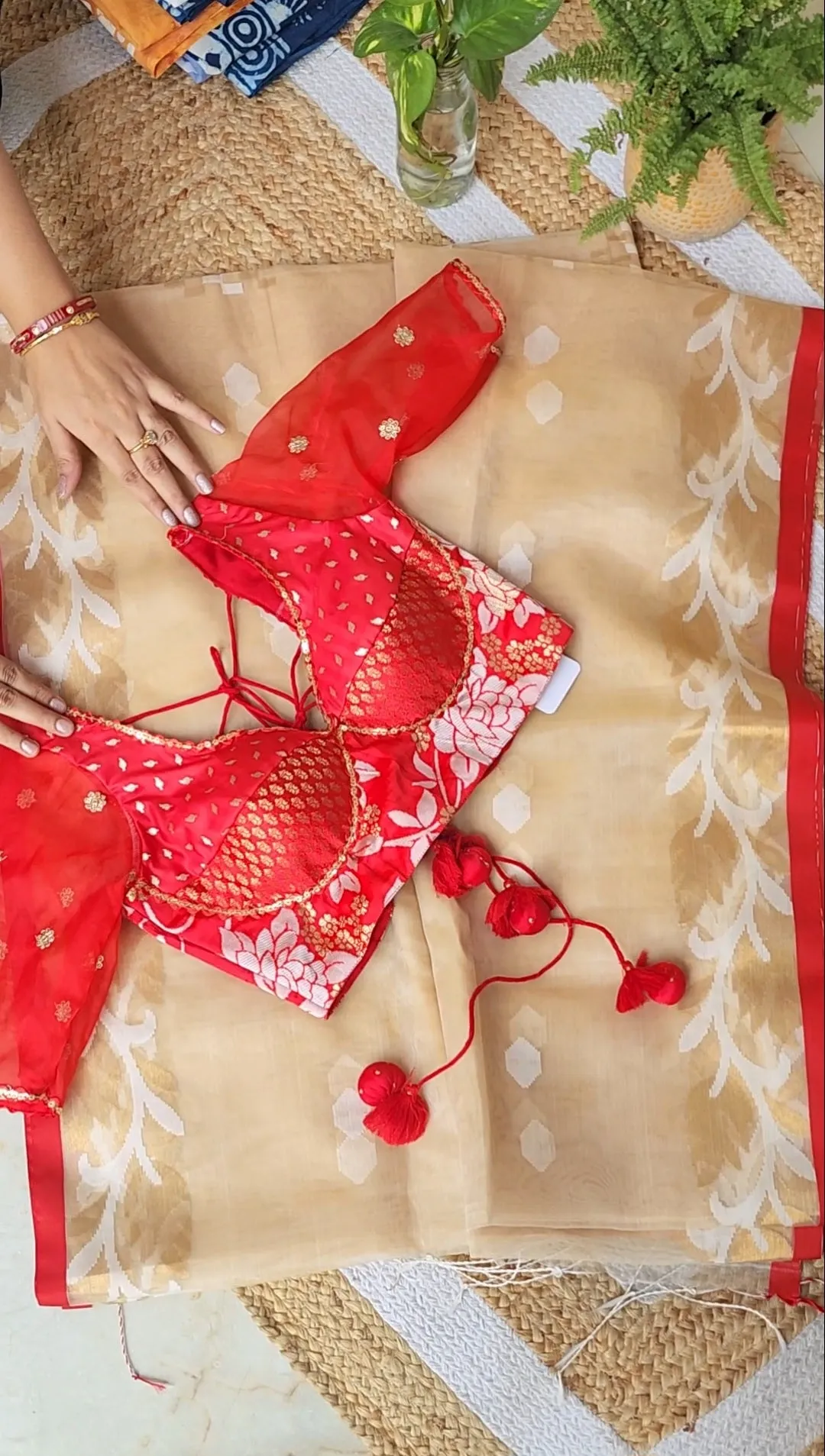 Gulrang Patch Blouse