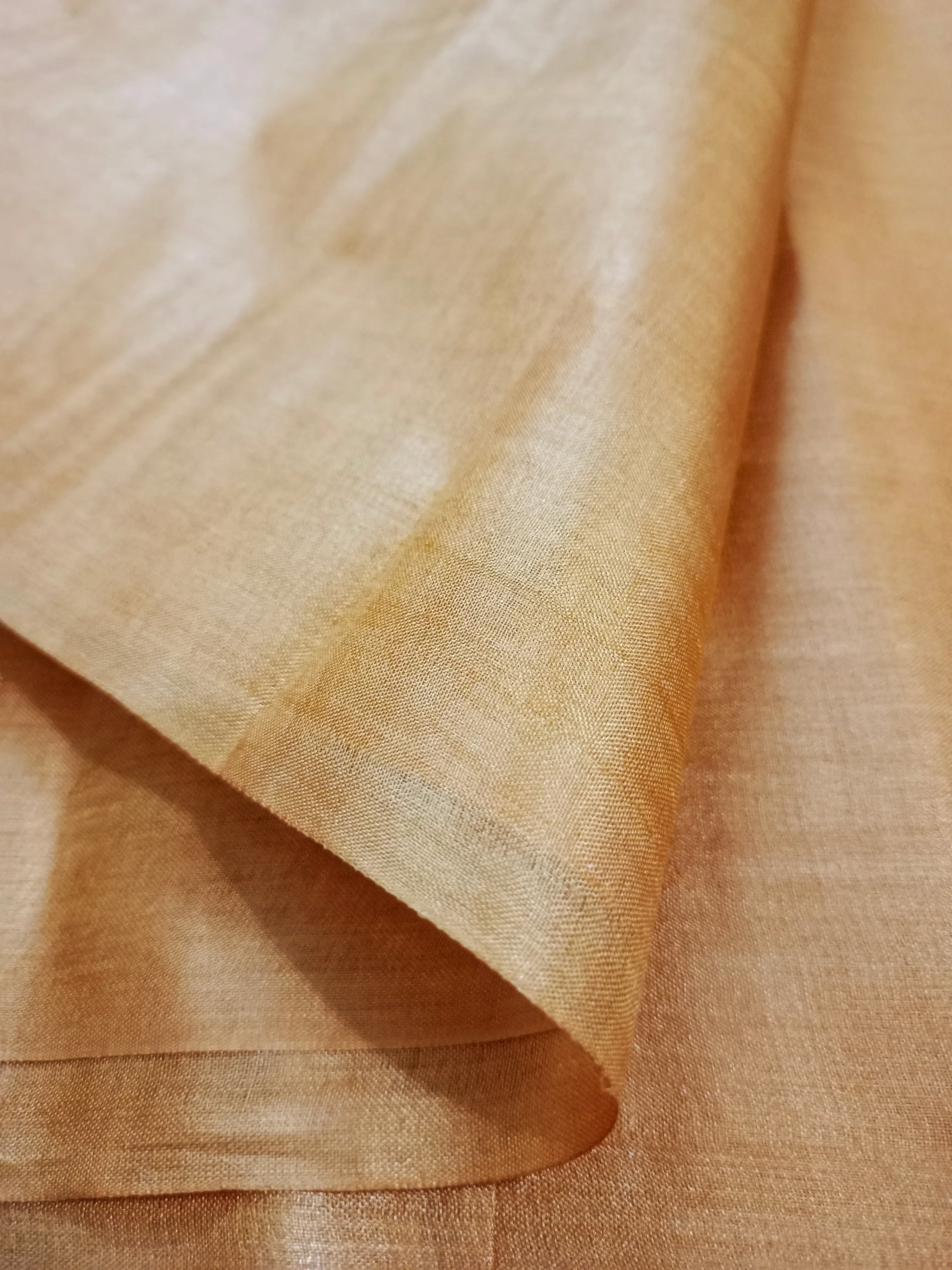 Handwoven Pure Tussar Fabric