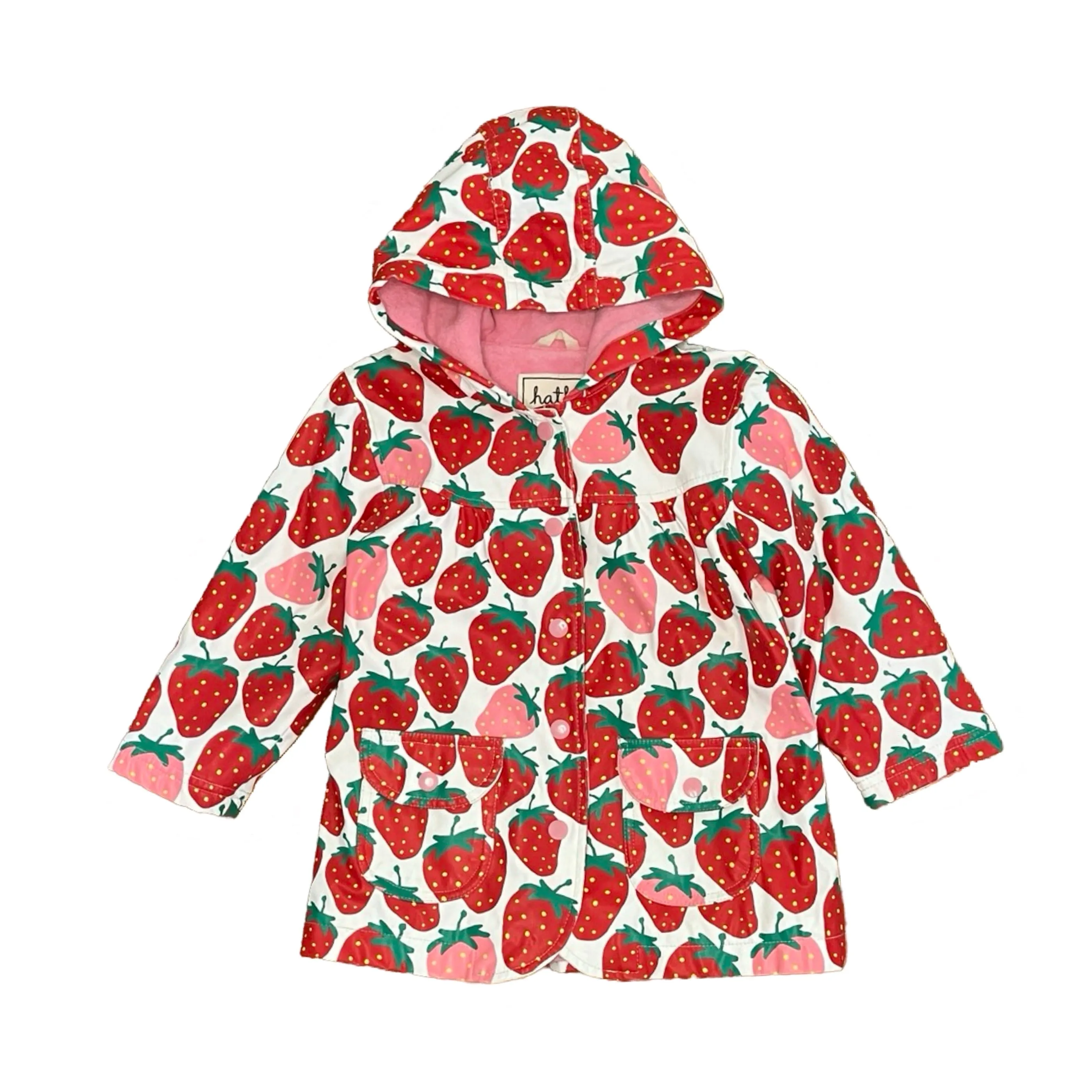 Hatley Strawberry Rain Coat