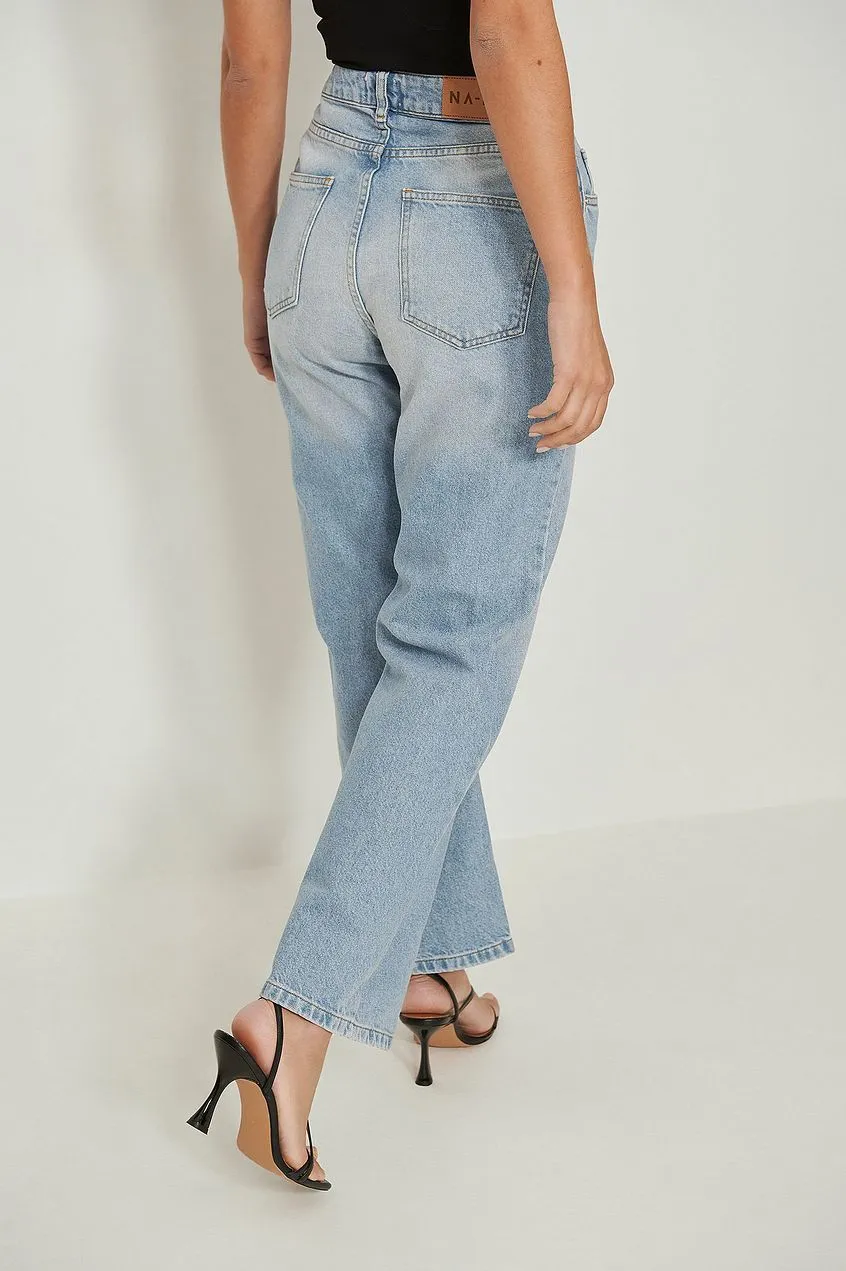 Highwaist Relaxed Jeans For Womens