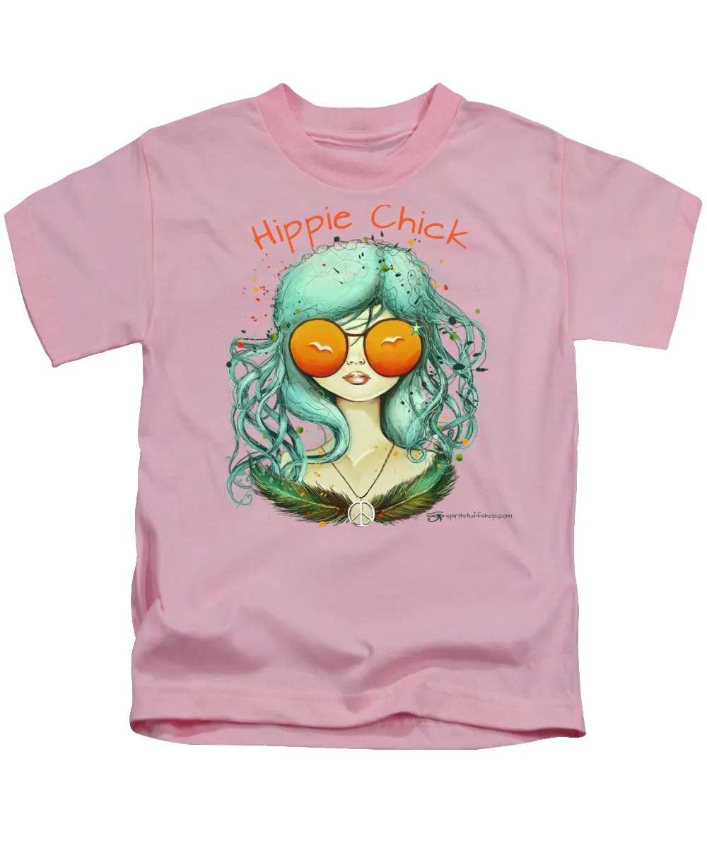 Hippie Chick - Kids T-Shirt