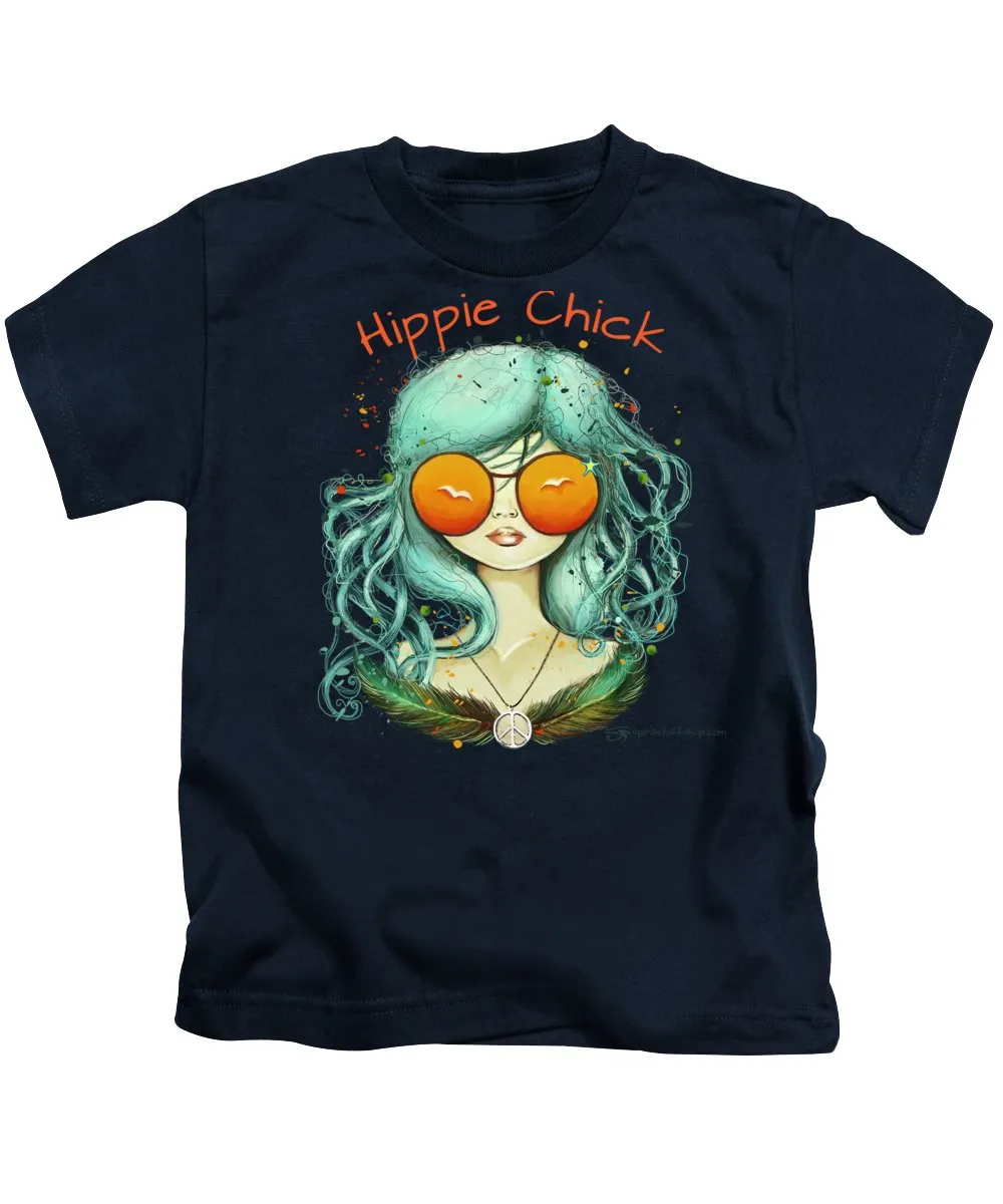 Hippie Chick - Kids T-Shirt