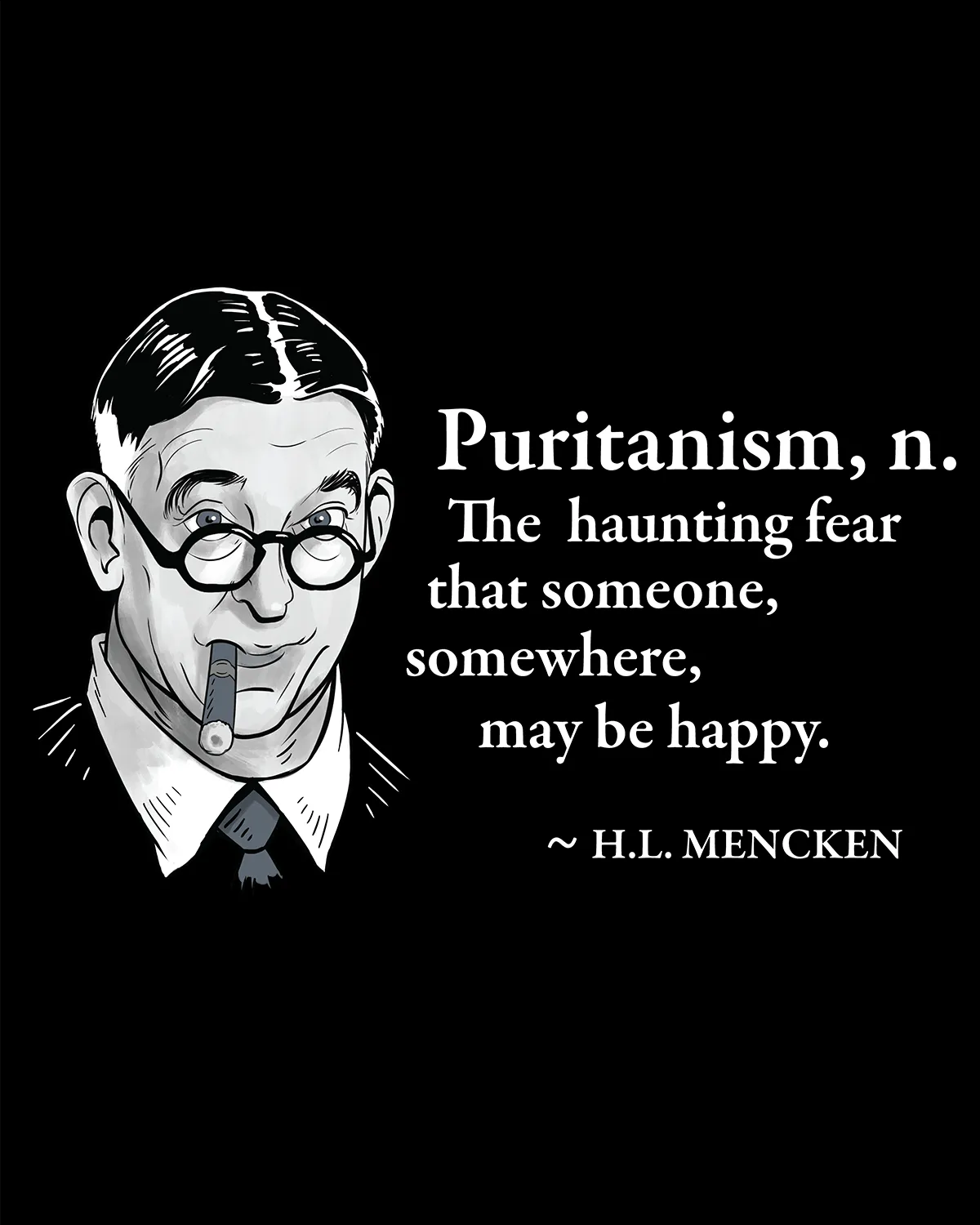 H.L. Mencken on Puritanism - Women's Edition