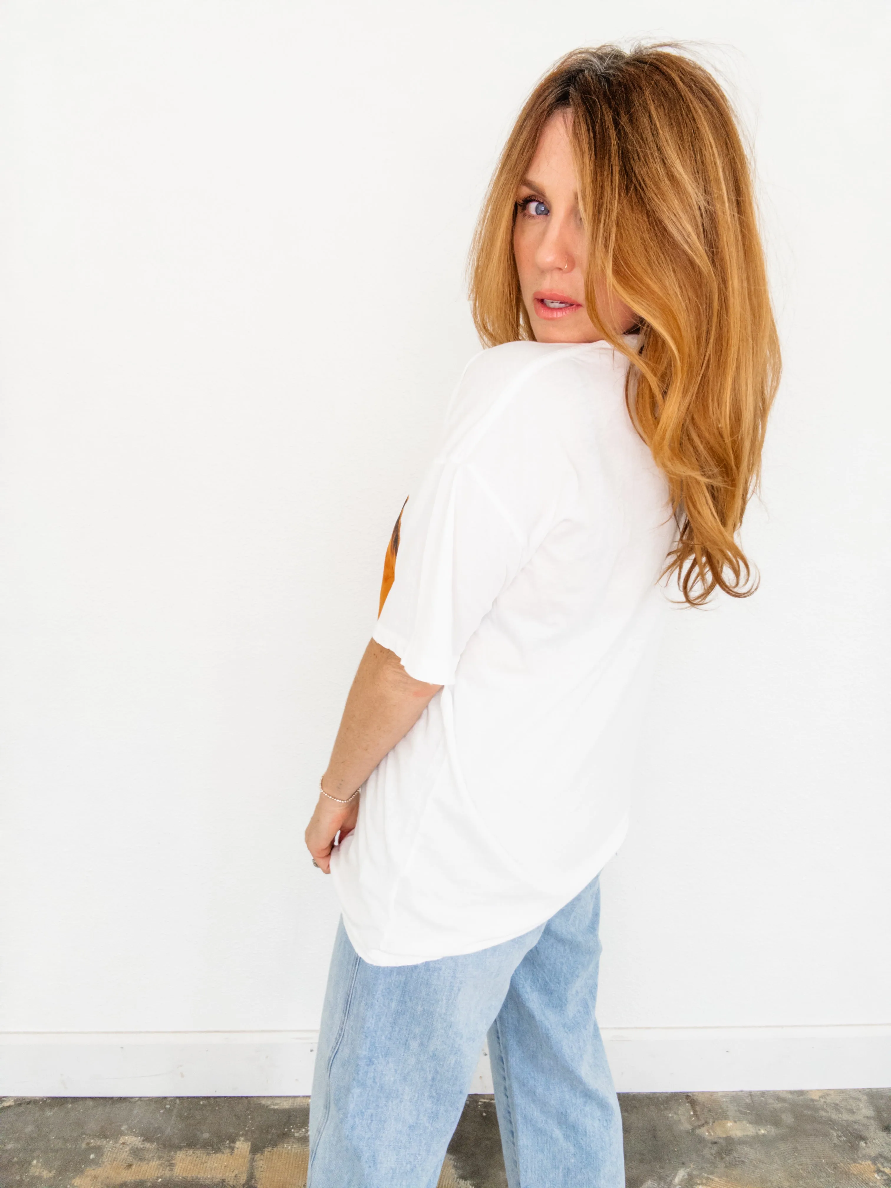 Hold Your Horses Distressed Tee