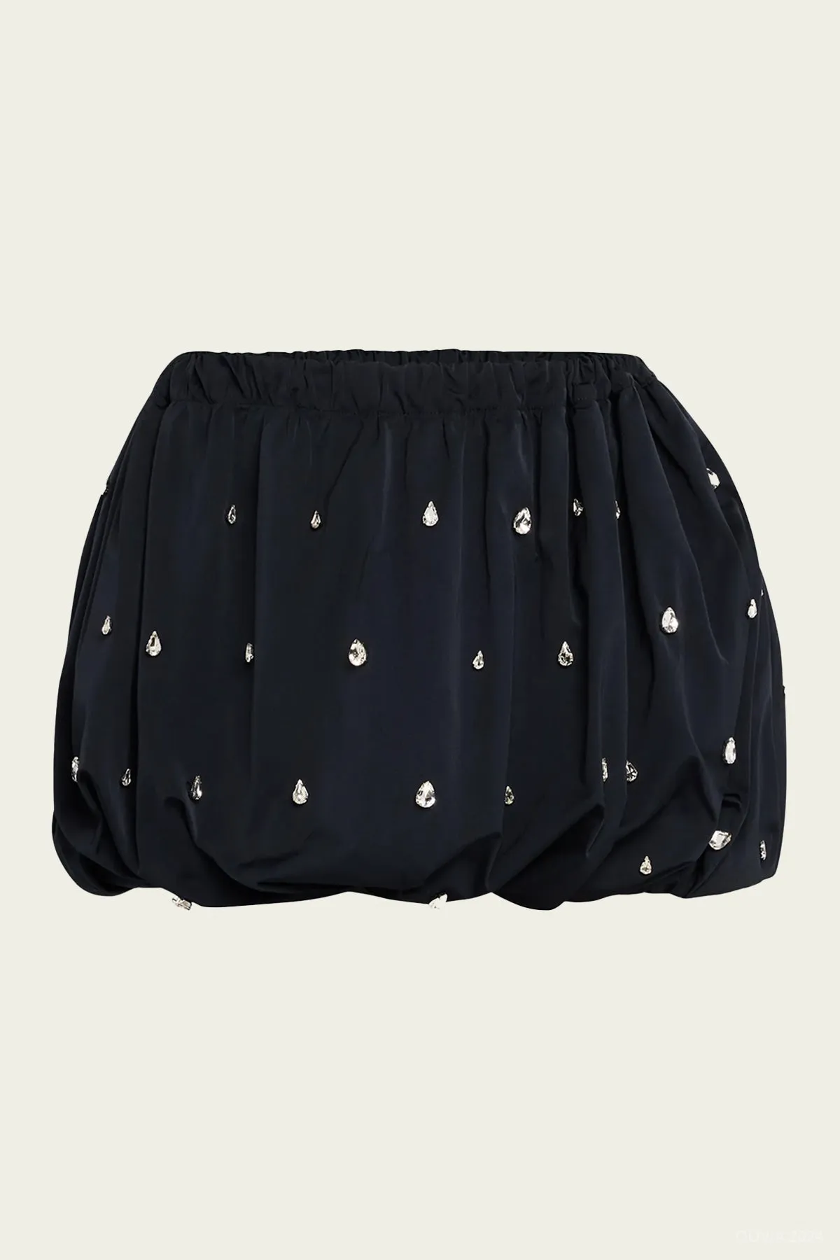 Holly Embellished Convertible Skirt in Navy